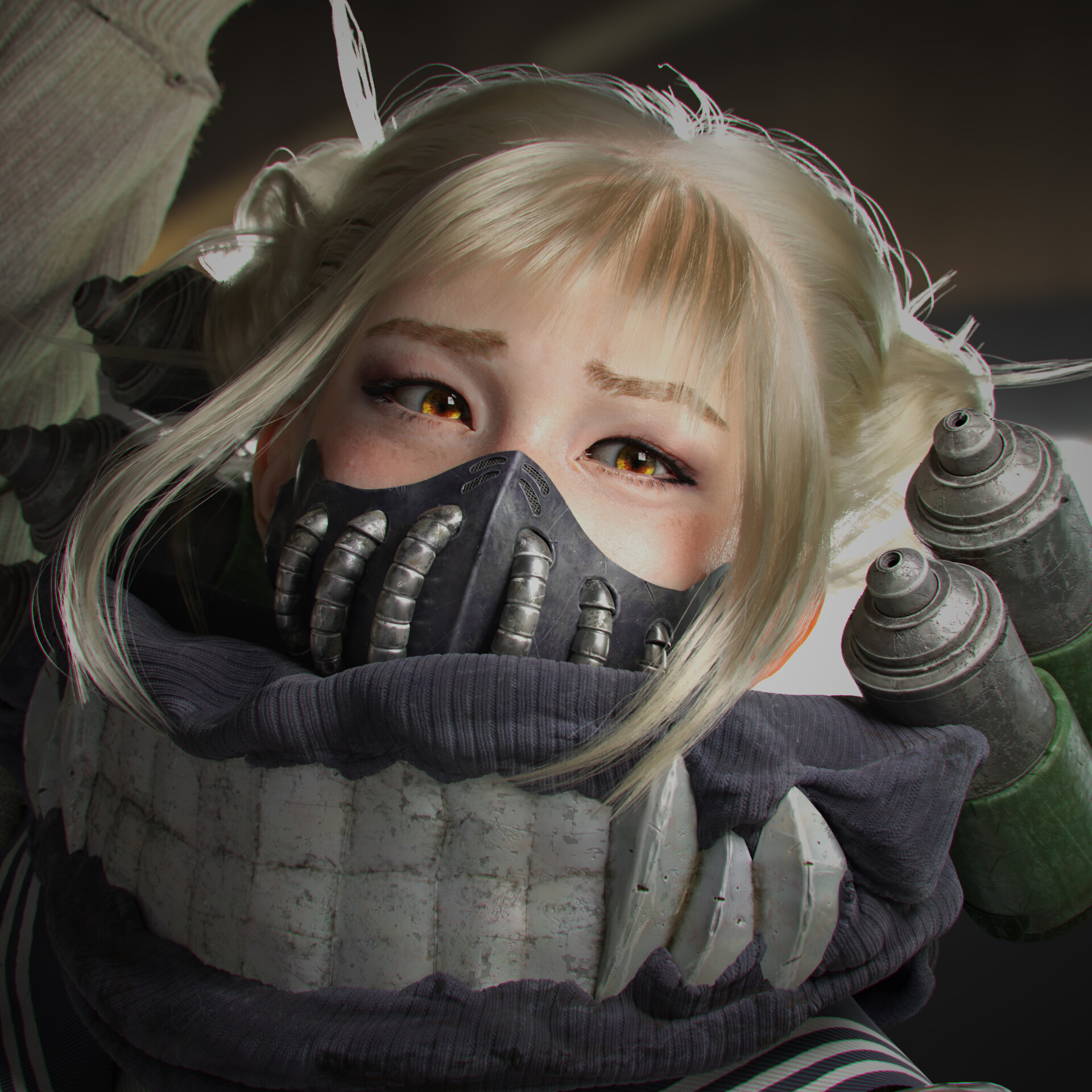 Artstation himiko toga fanart