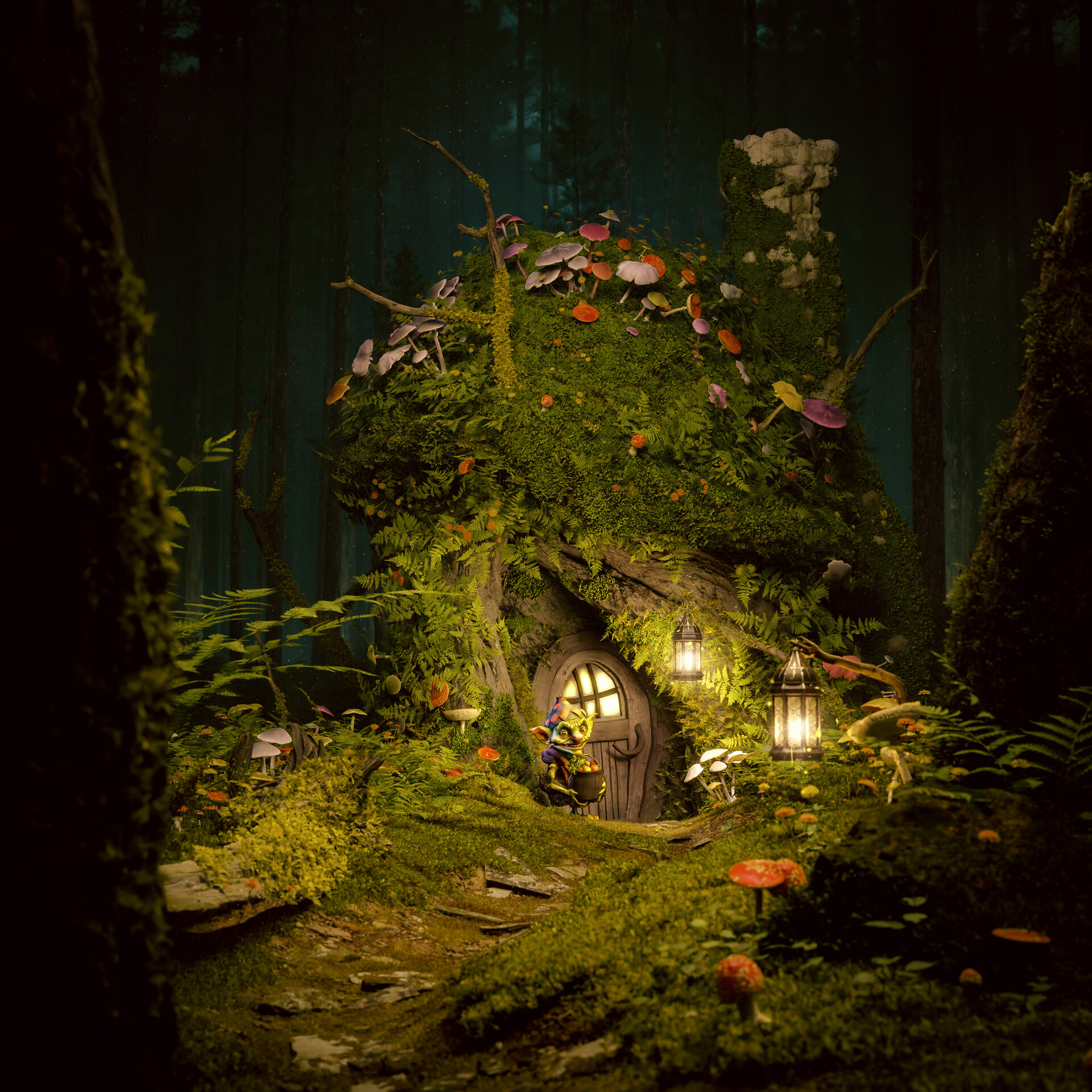 ArtStation - The Goblin Hut