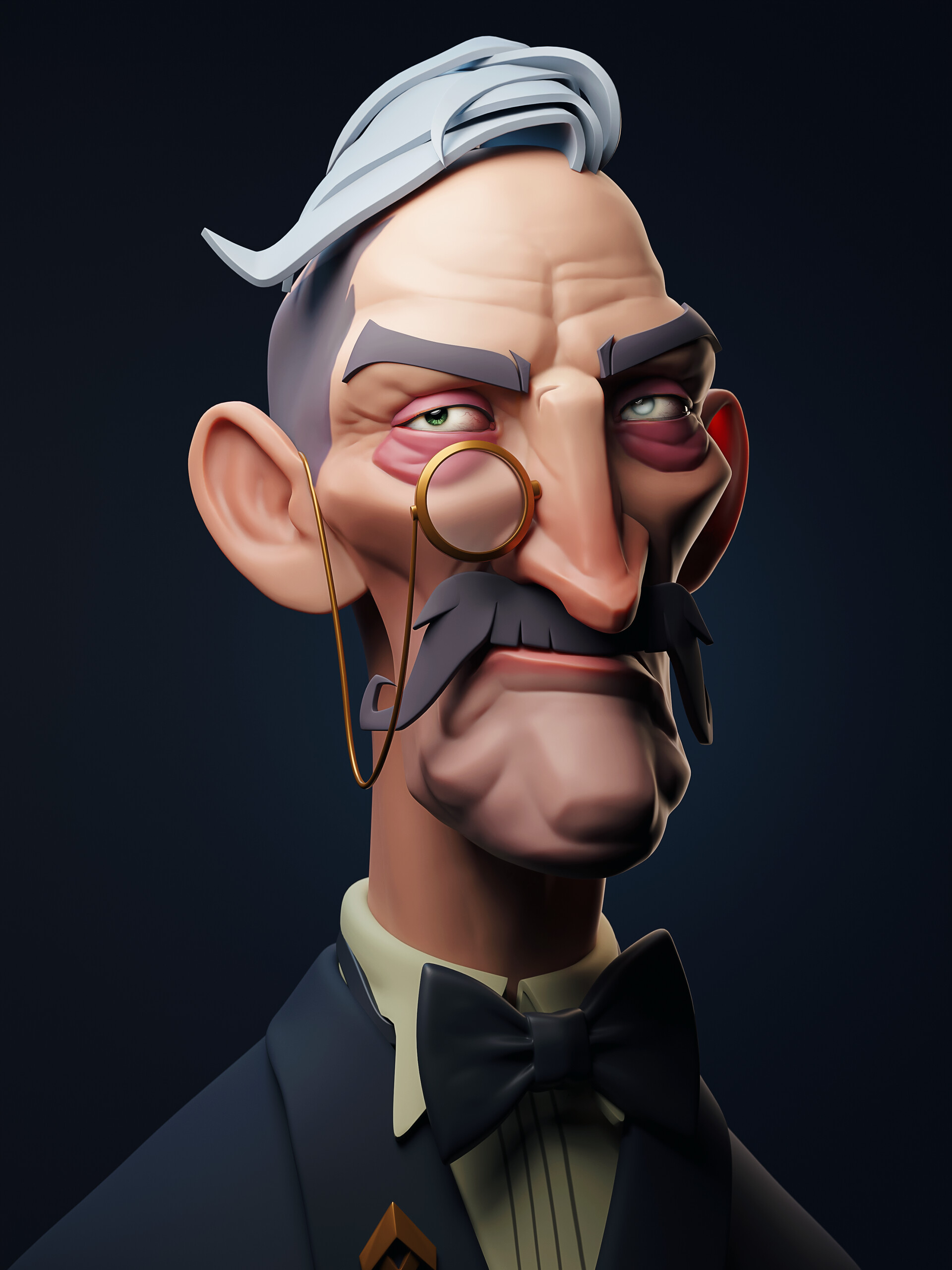 ArtStation - Stylized Butler