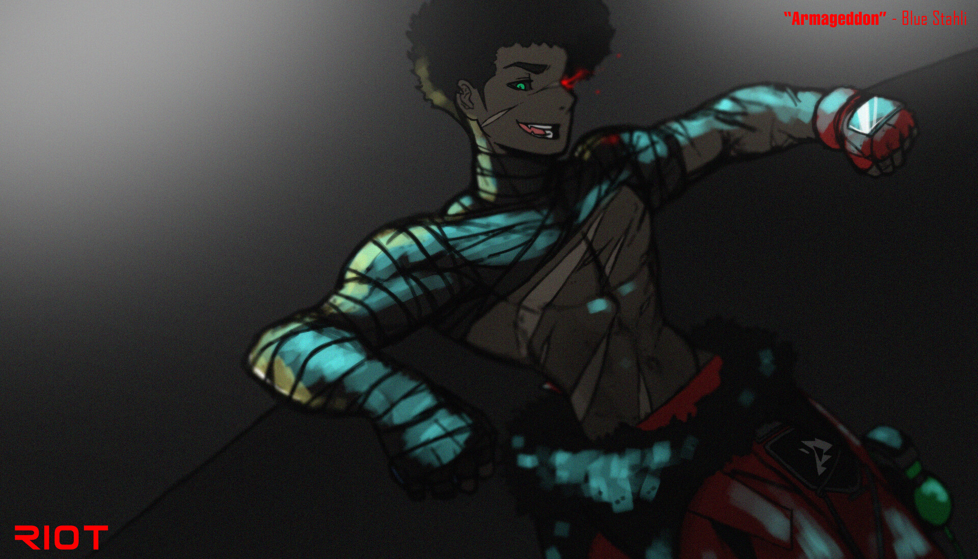 ArtStation The Green Eyed Bastard