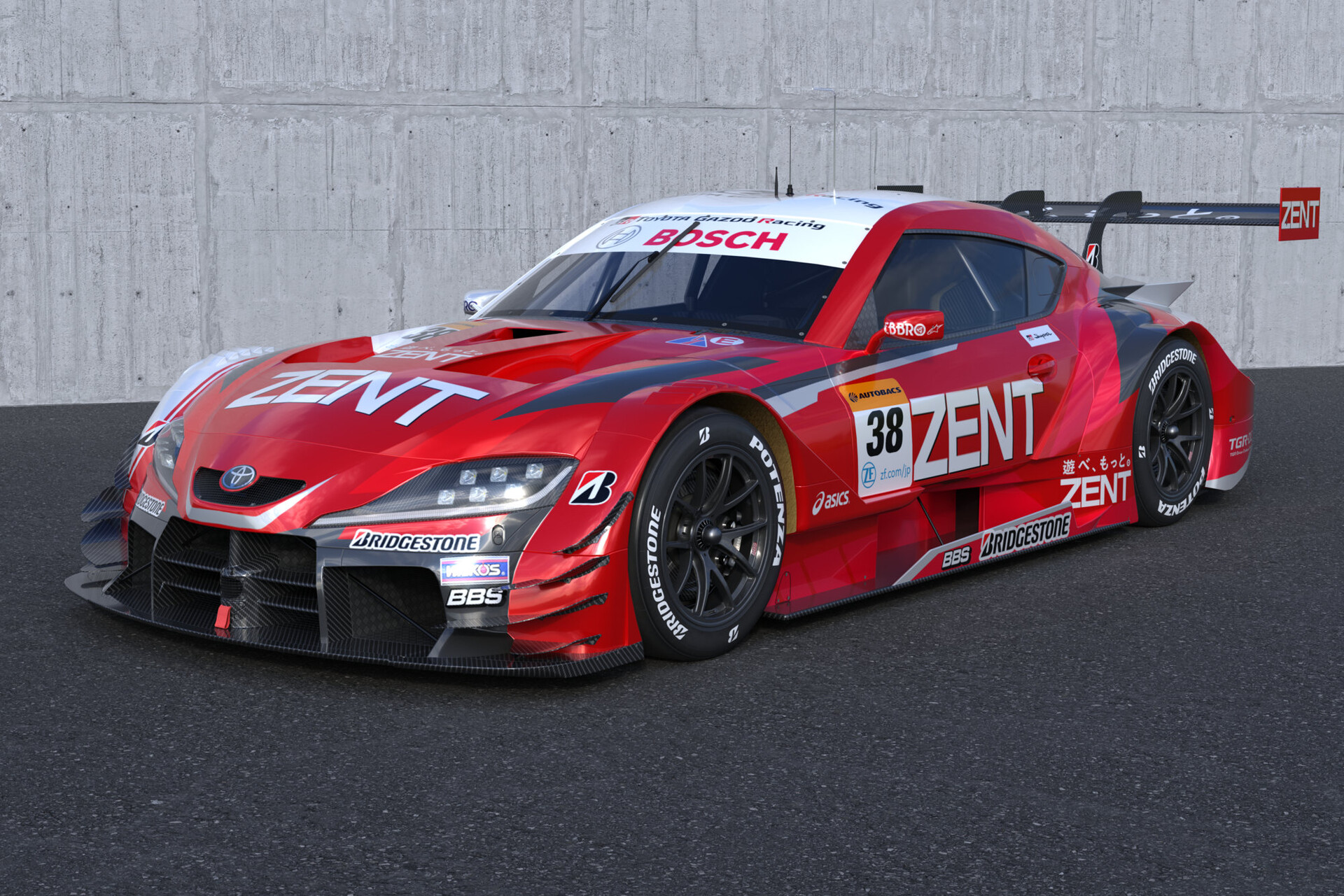 ArtStation 2020 Toyota GR Supra GT500