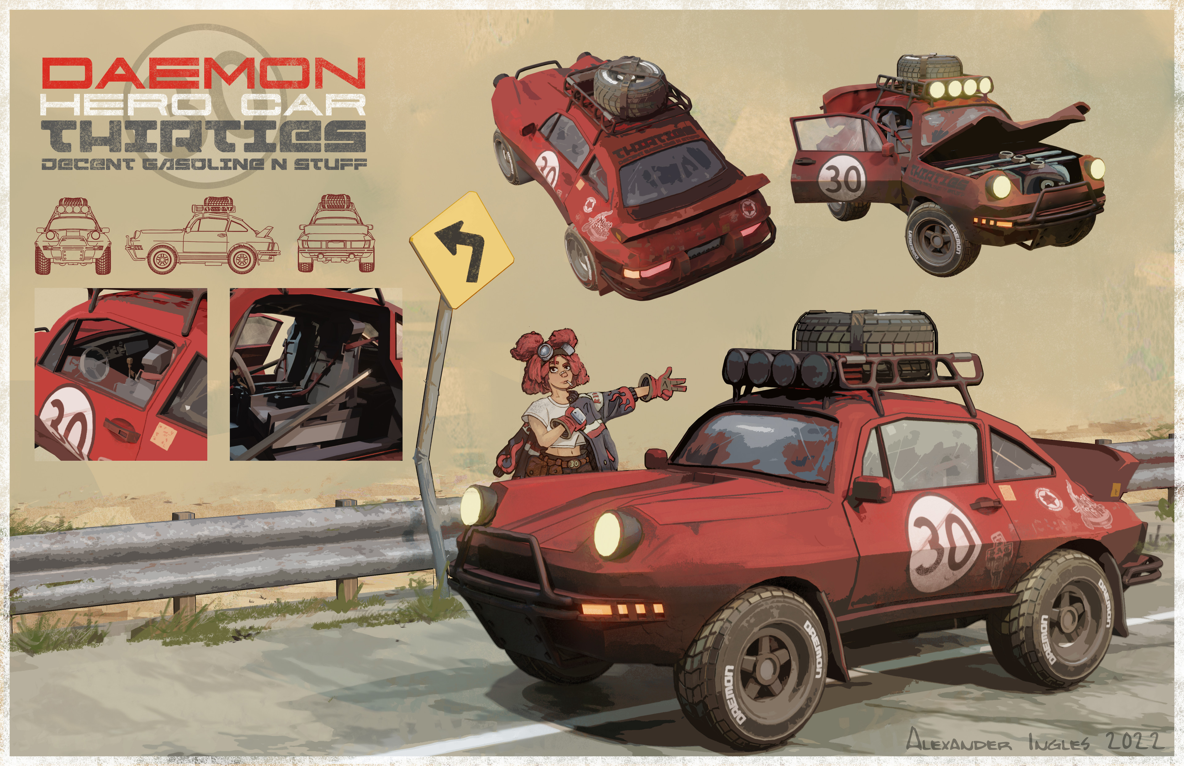 Daemon Hero Car | Final Presentation