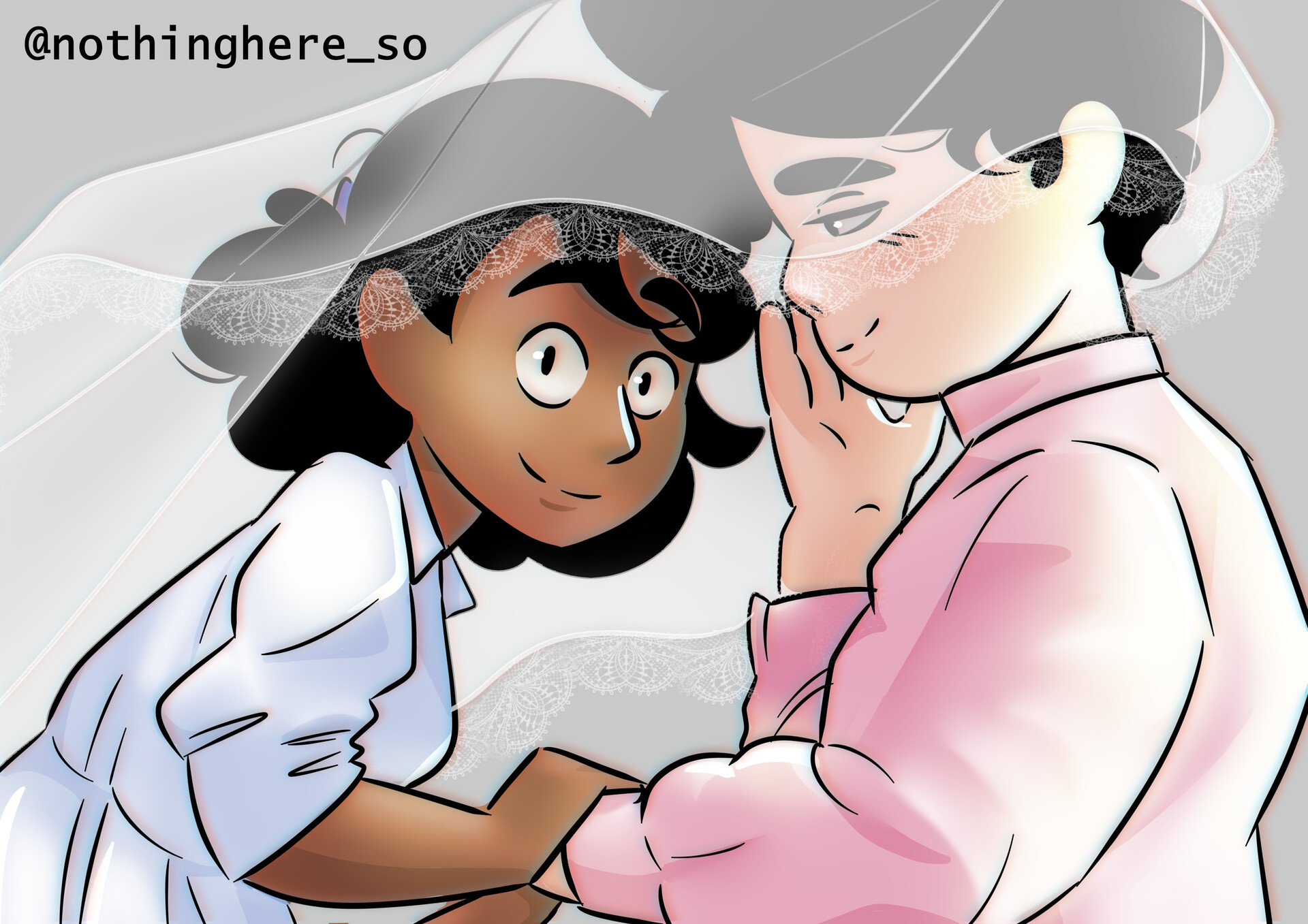 ArtStation Steven and Connie's wedding (Steven Universe fanart)