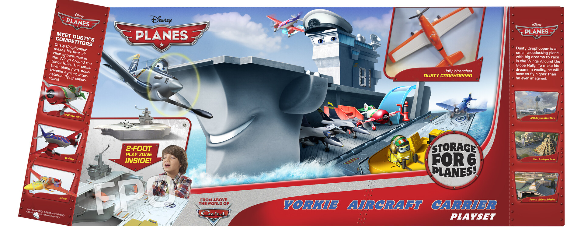 Disney planes aircraft carrier playset 2025