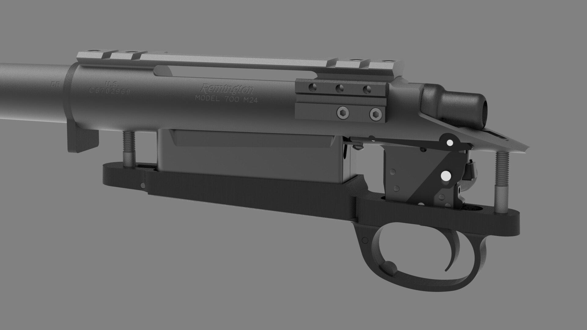 ArtStation - Remington M24 SWS