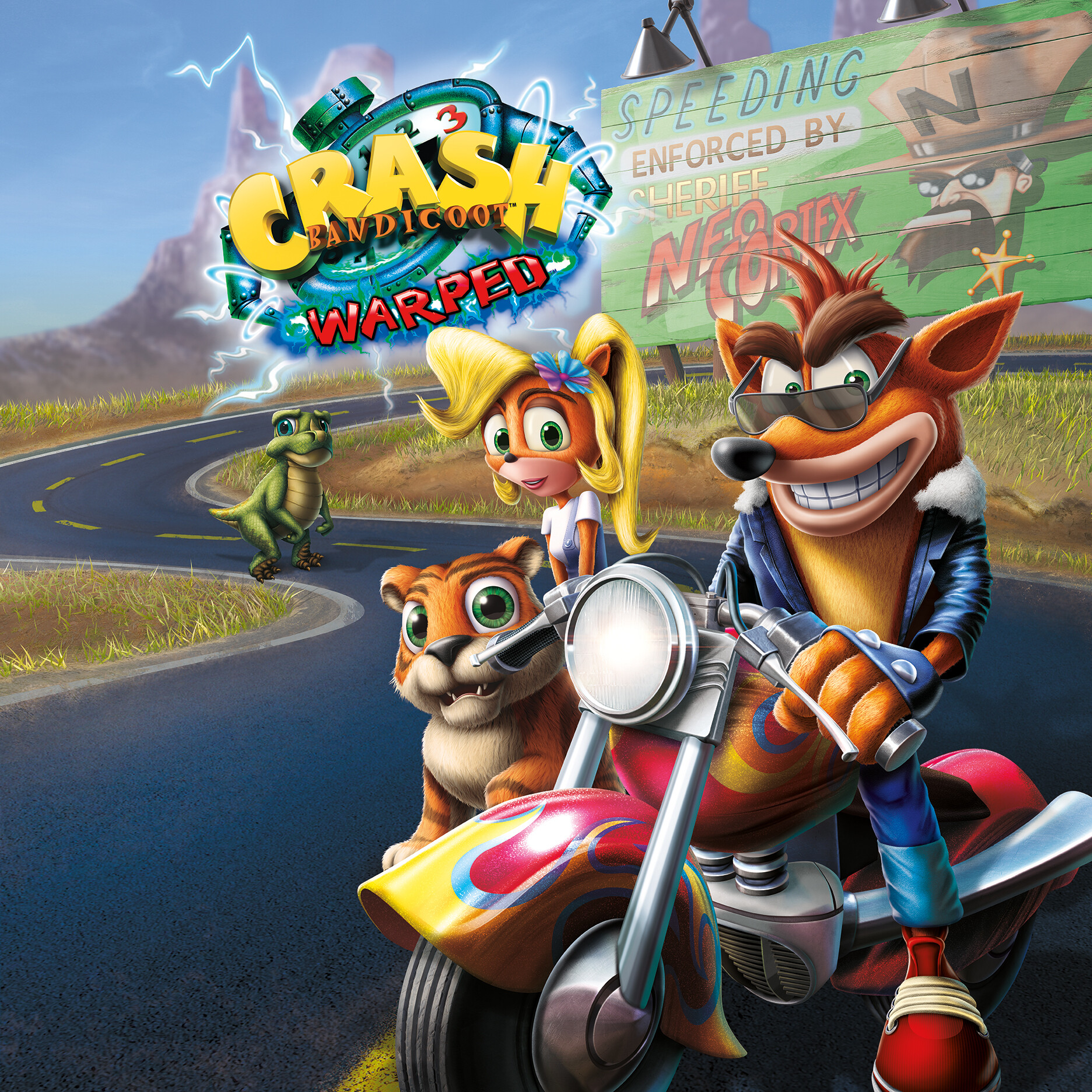 Phillip Worobey Crash Bandicoot original key art remakes
