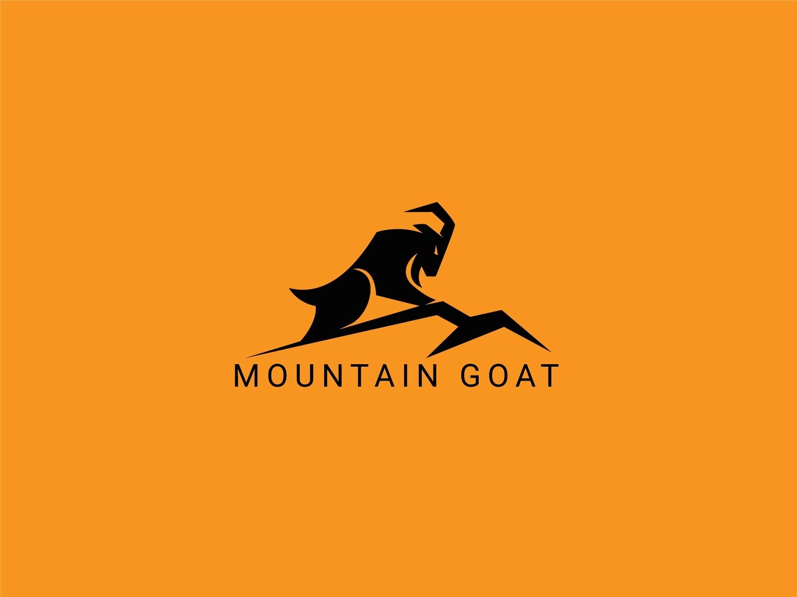 ArtStation Mountain Goat Logo For Sale