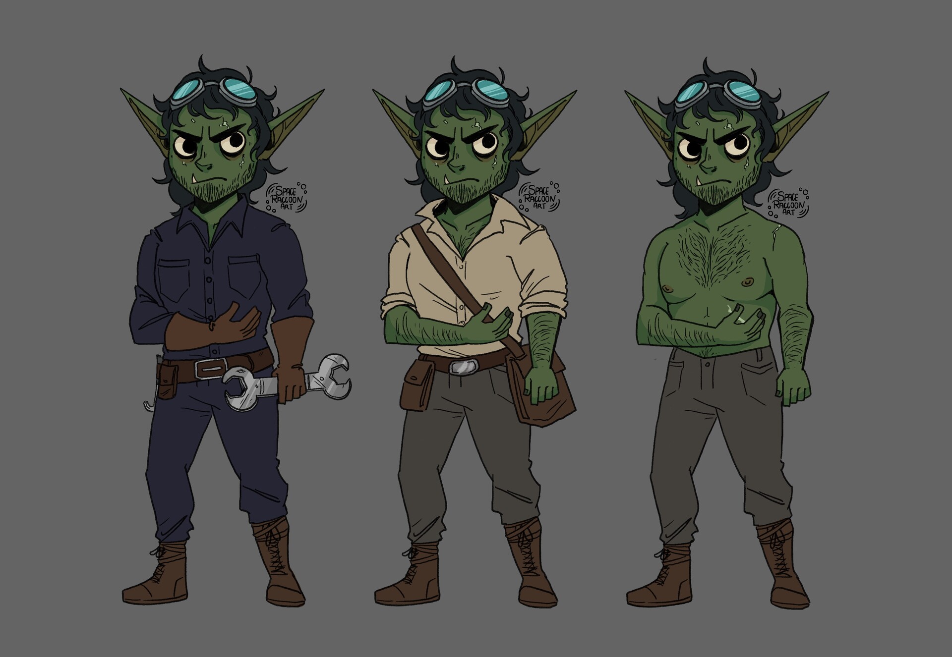 Artstation goblin tinkerer