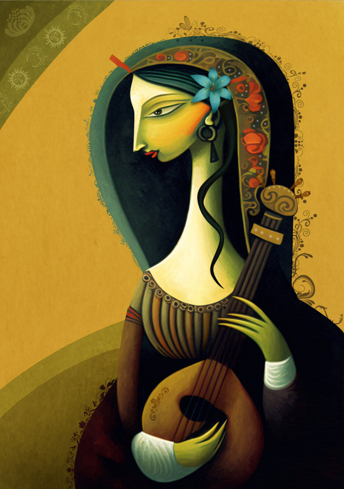 David Griffiths The lute player