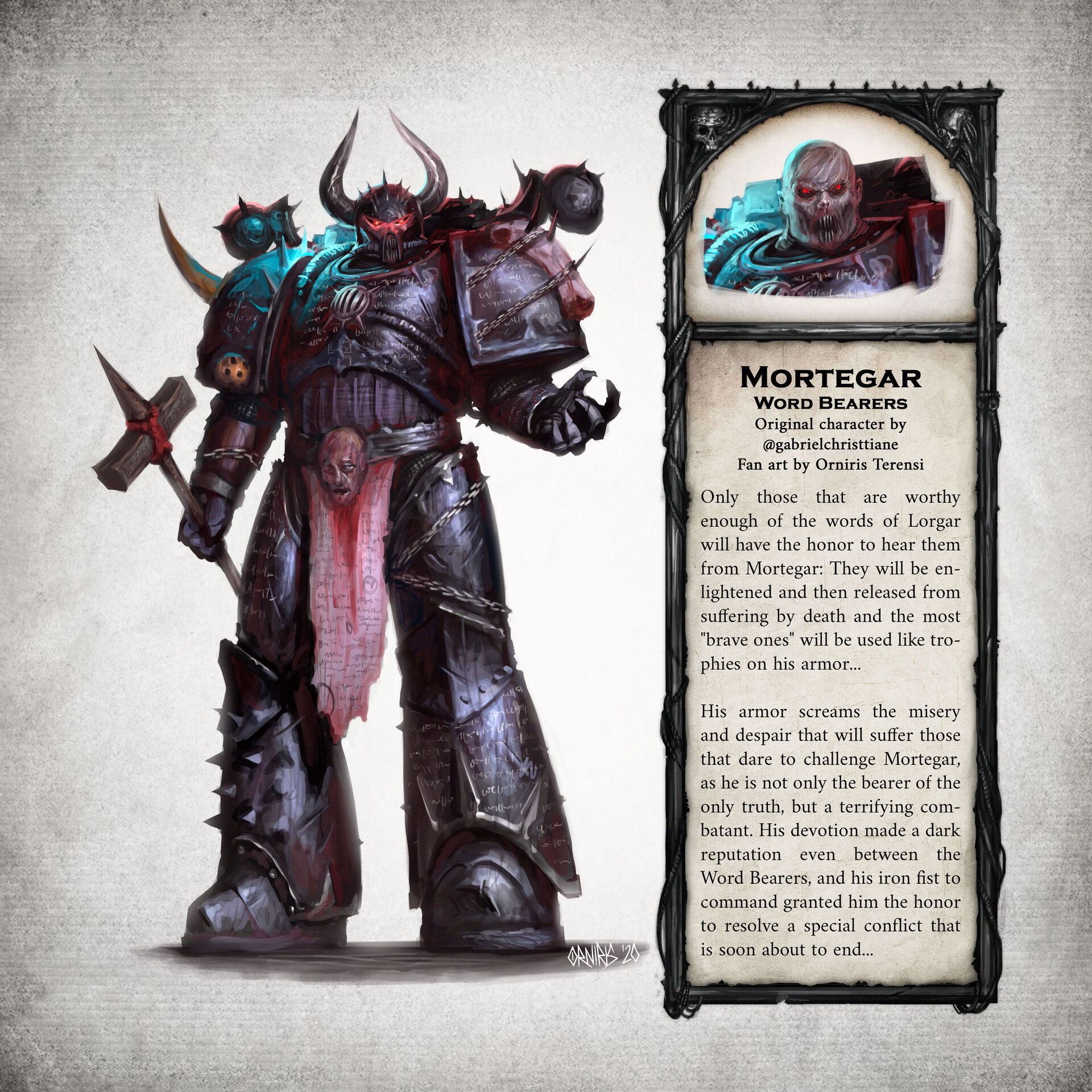 Word Bearers Fan Art