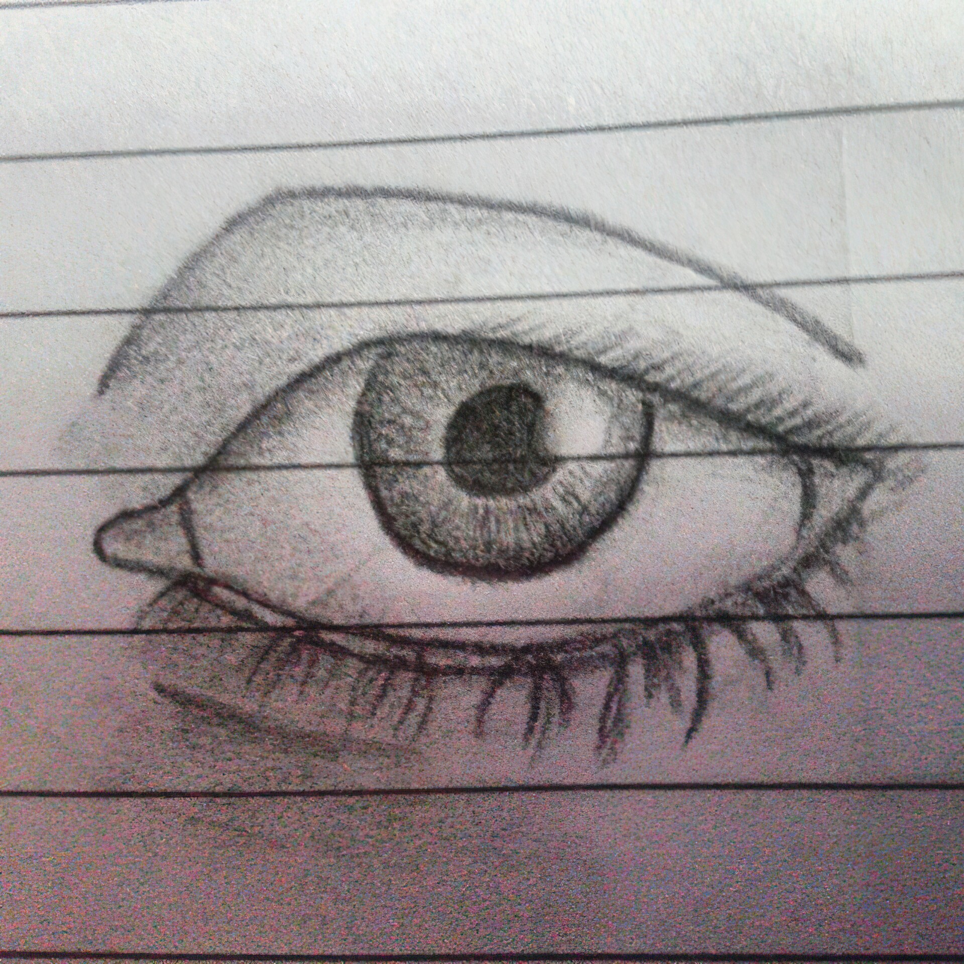 ArtStation - simple eye sketch
