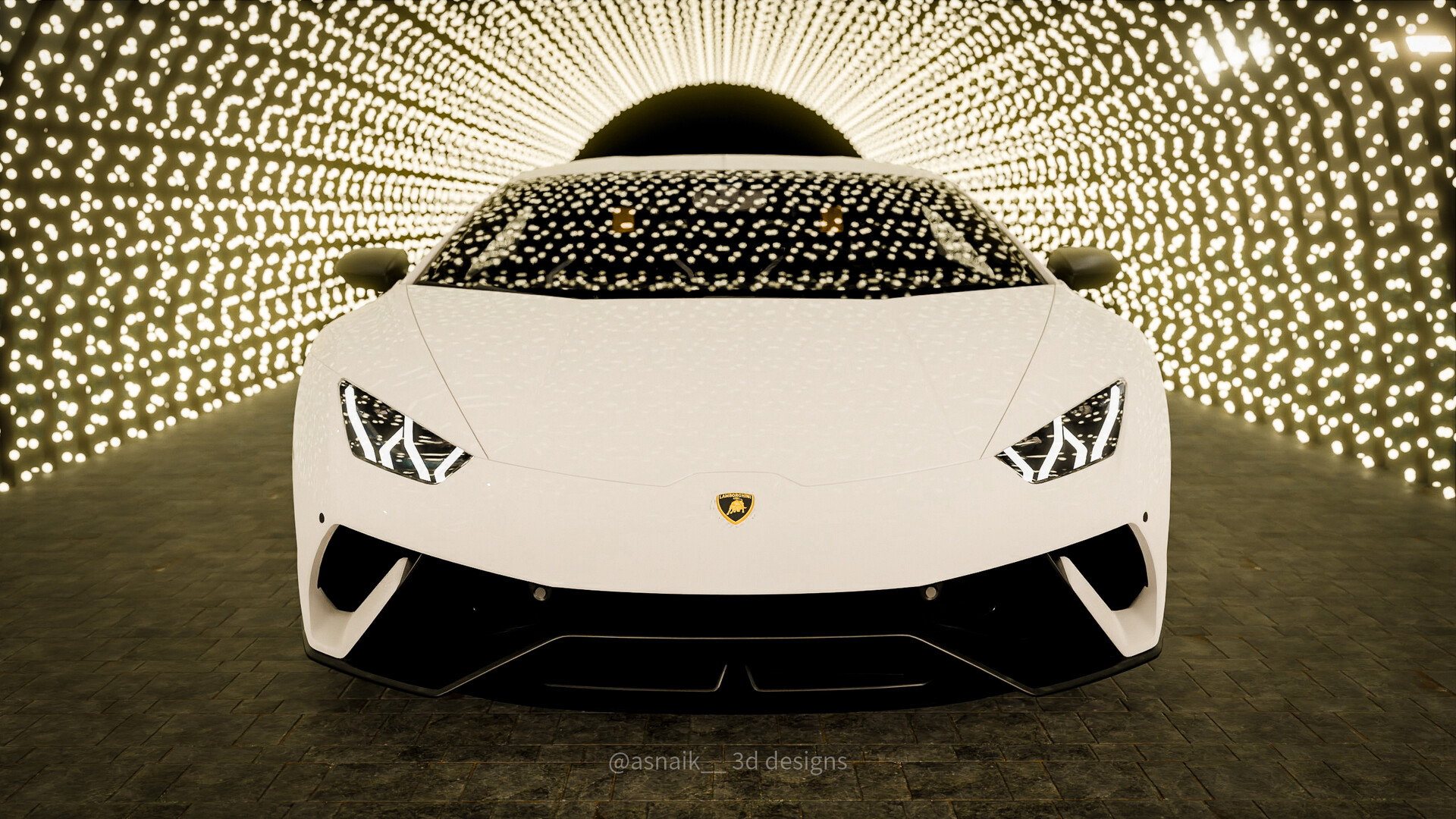 ArtStation - Lamborghini huracan performante 3d cgi render!