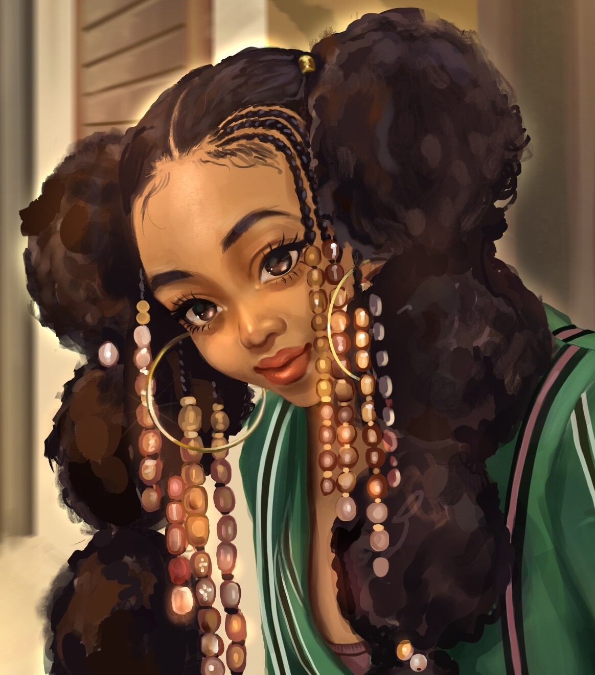 ArtStation - Black Girl art