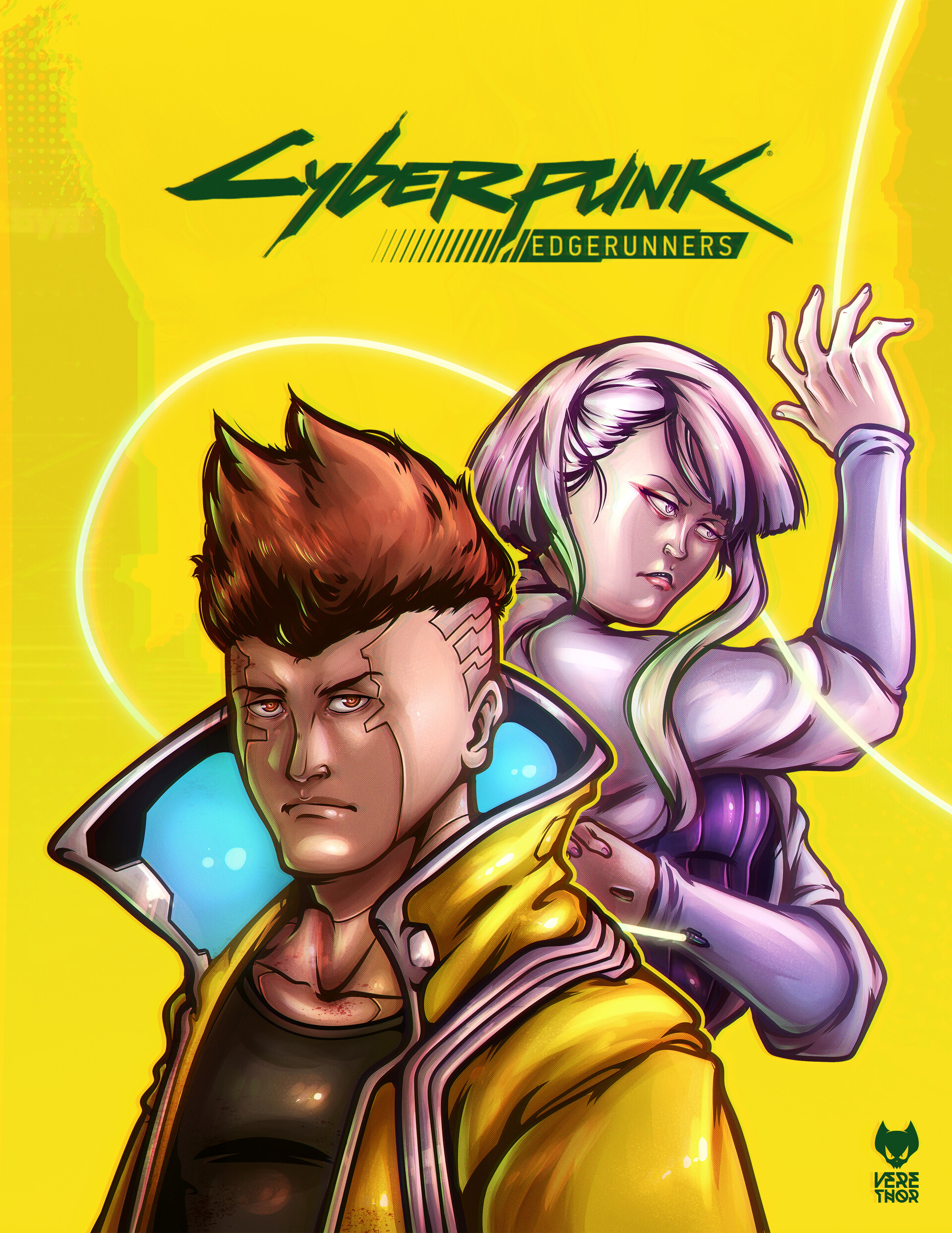 ArtStation - Edgerunner fanart  Cyberpunk anime, Cyberpunk rpg, Cyborgs art