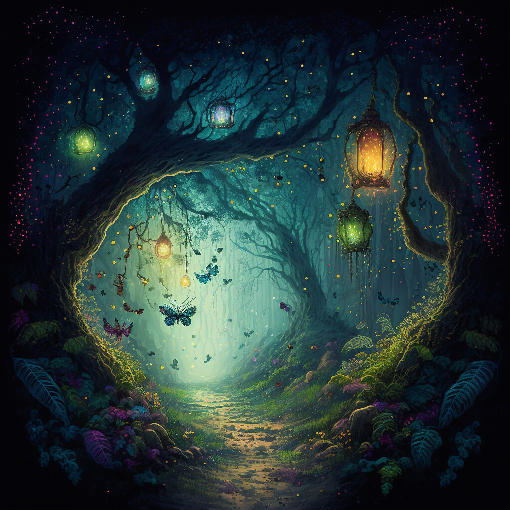 ArtStation - Whimsical Forest