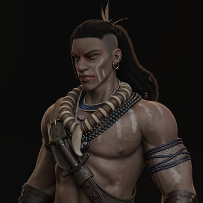Daniel orji tribal warrior 1