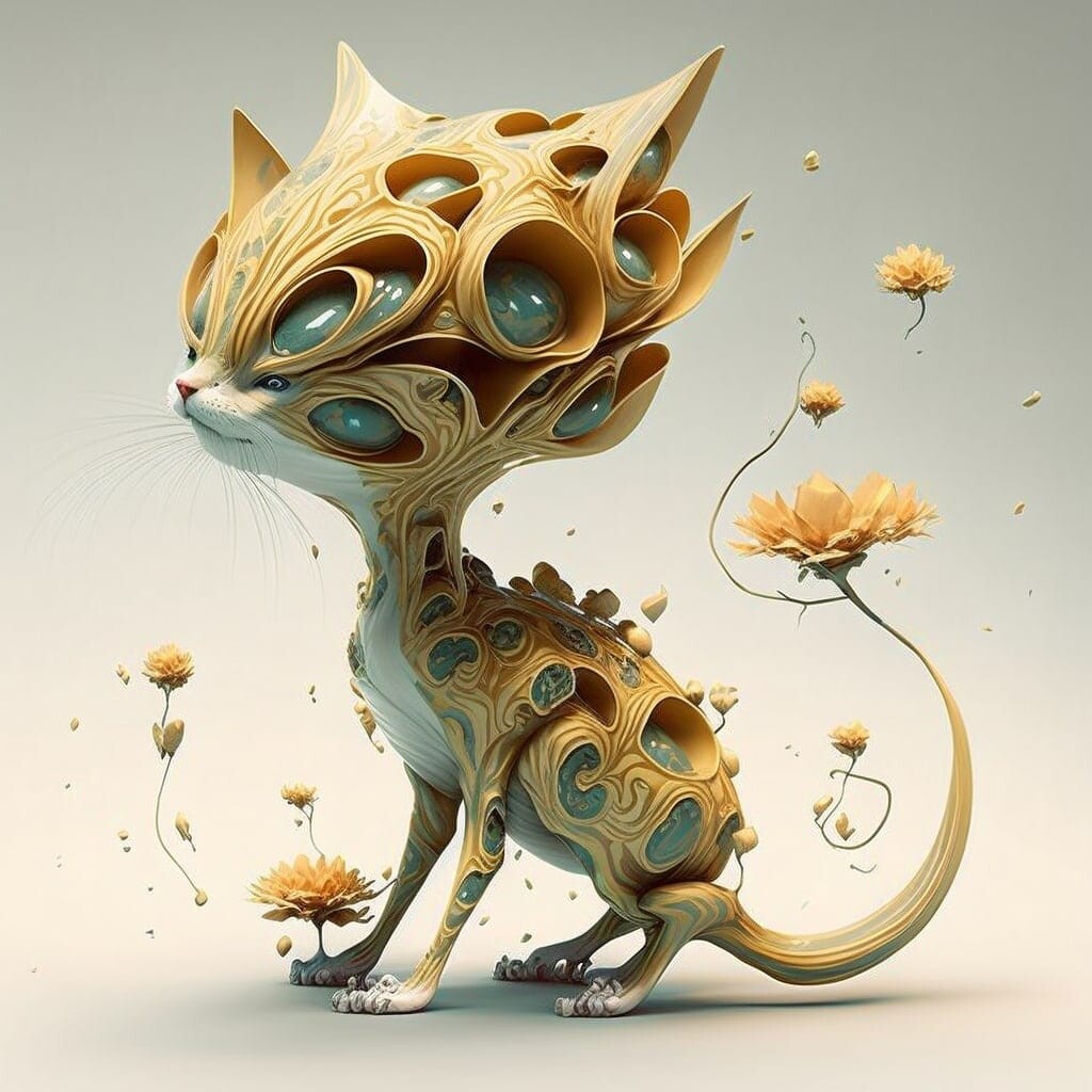 ArtStation - Fungi cat