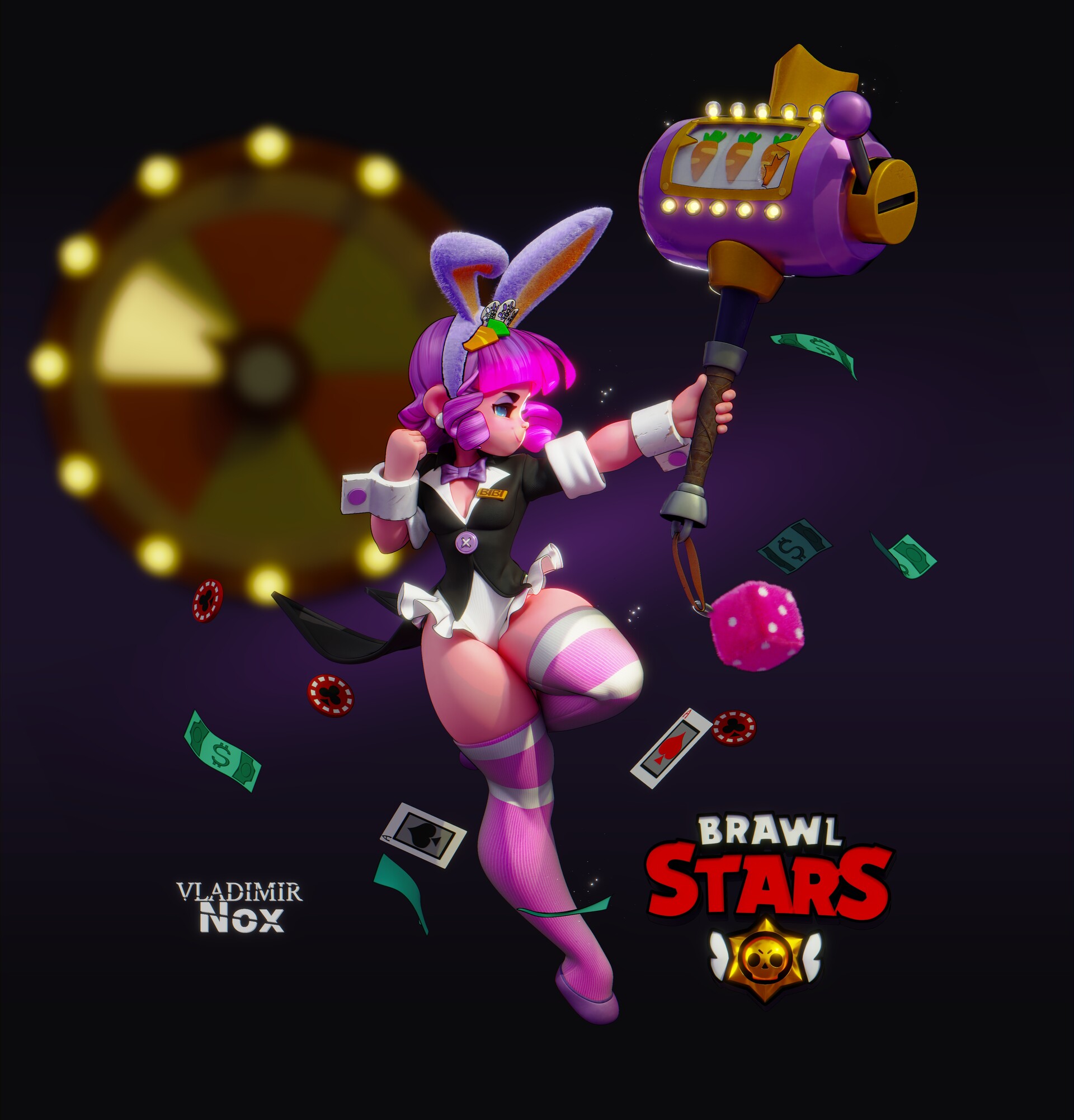 Artstation Brawlstarsbibibunny 7511