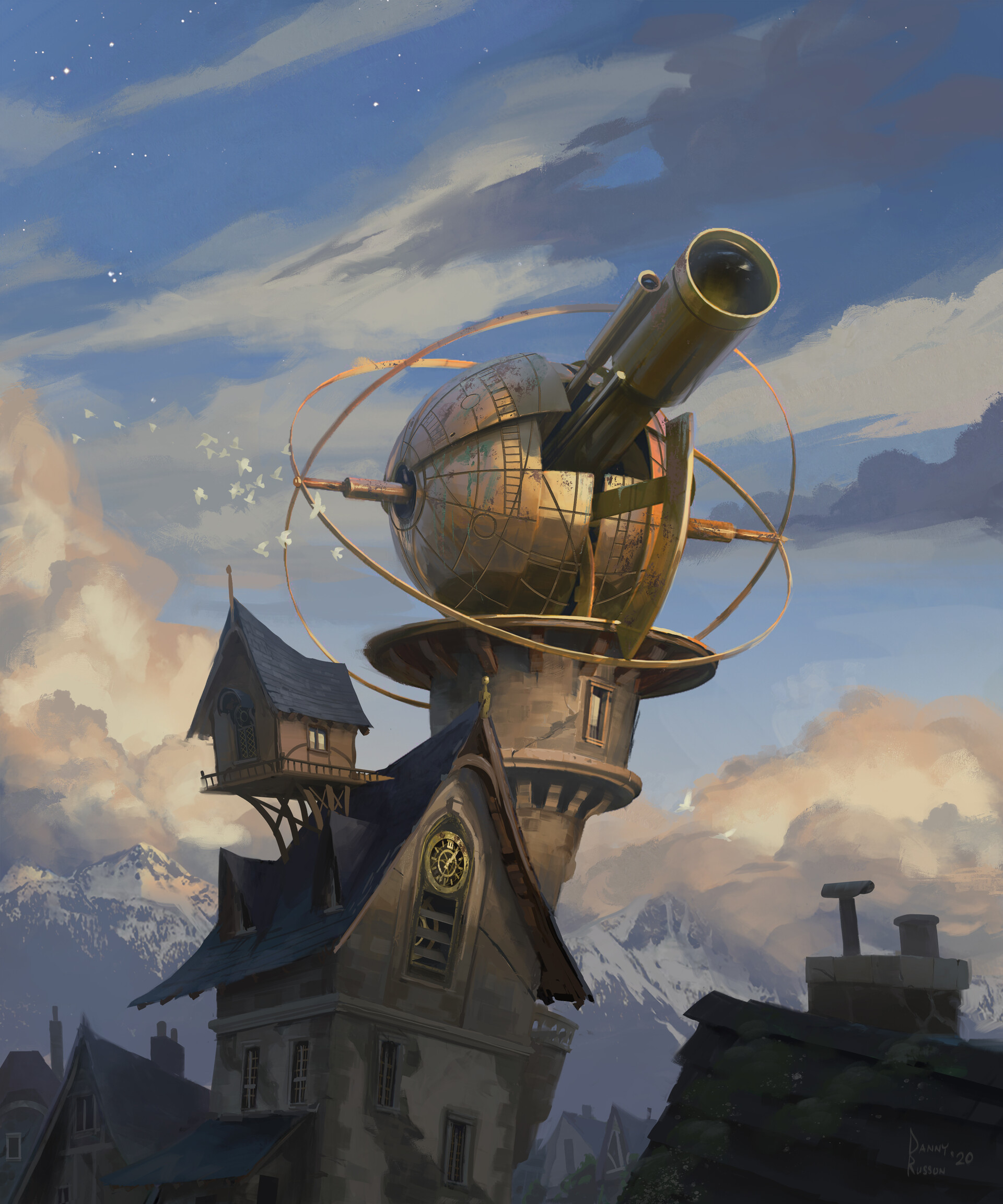 ArtStation The Wizard's Observatory