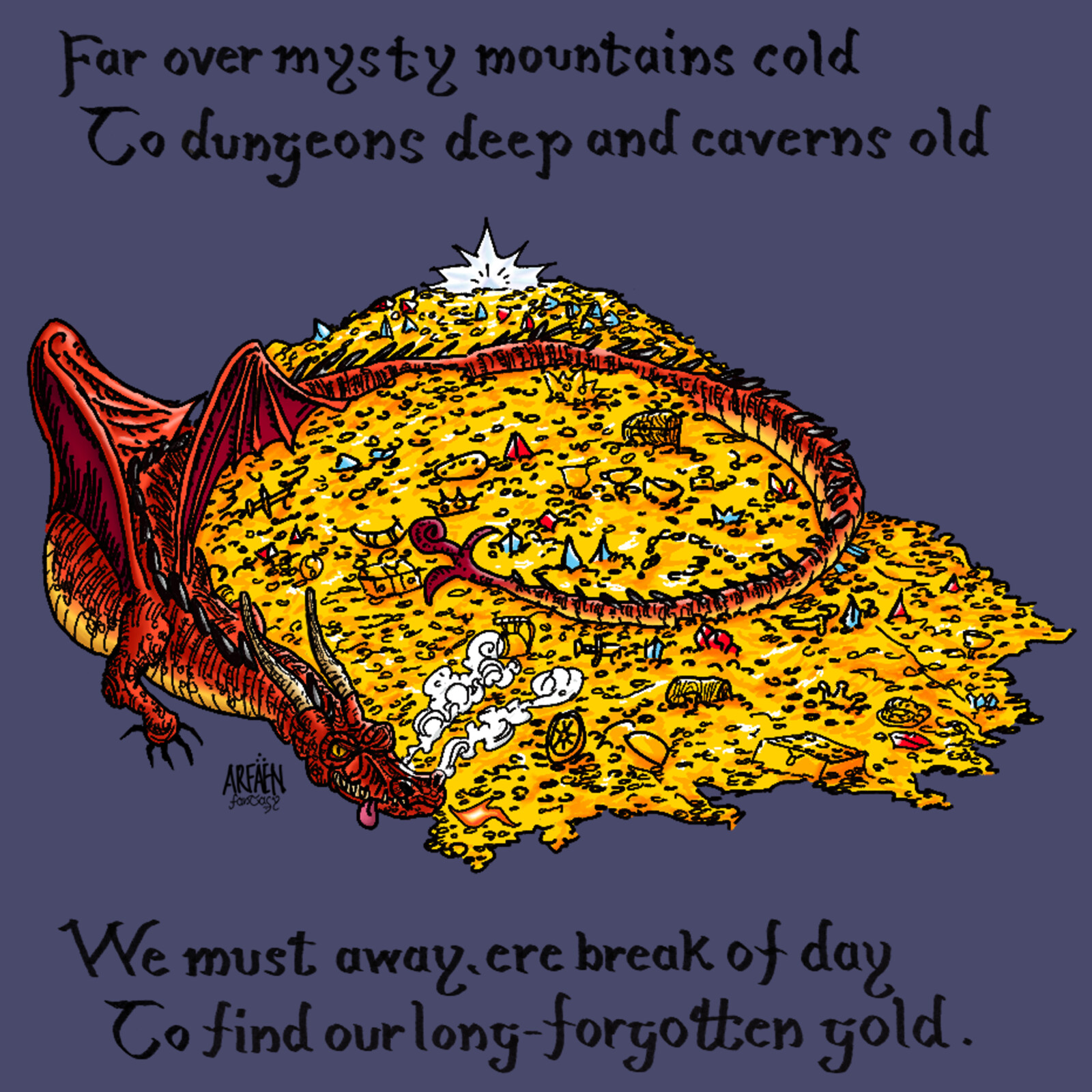 Smaug and The Song of The Lonely Mountain