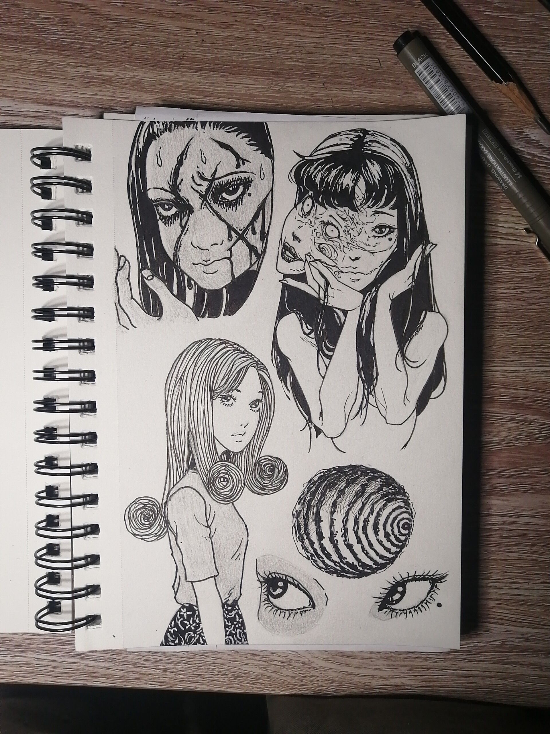 Junji ito clearance artwork