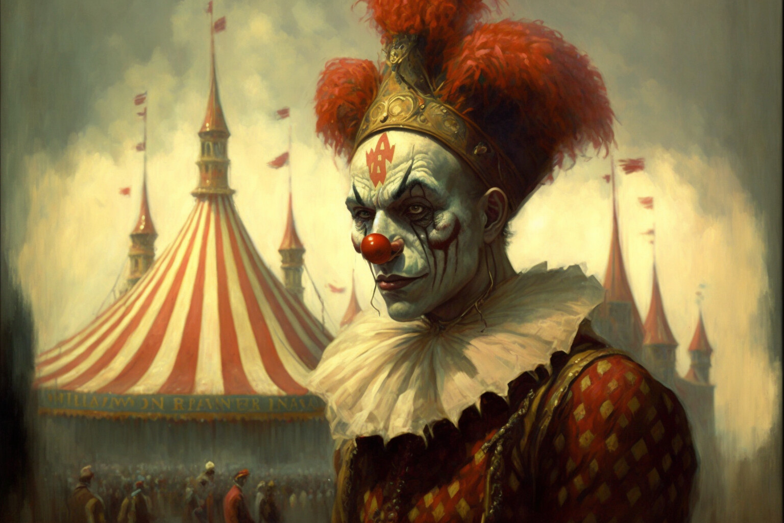 ArtStation - The Dark Carnival - The Clown