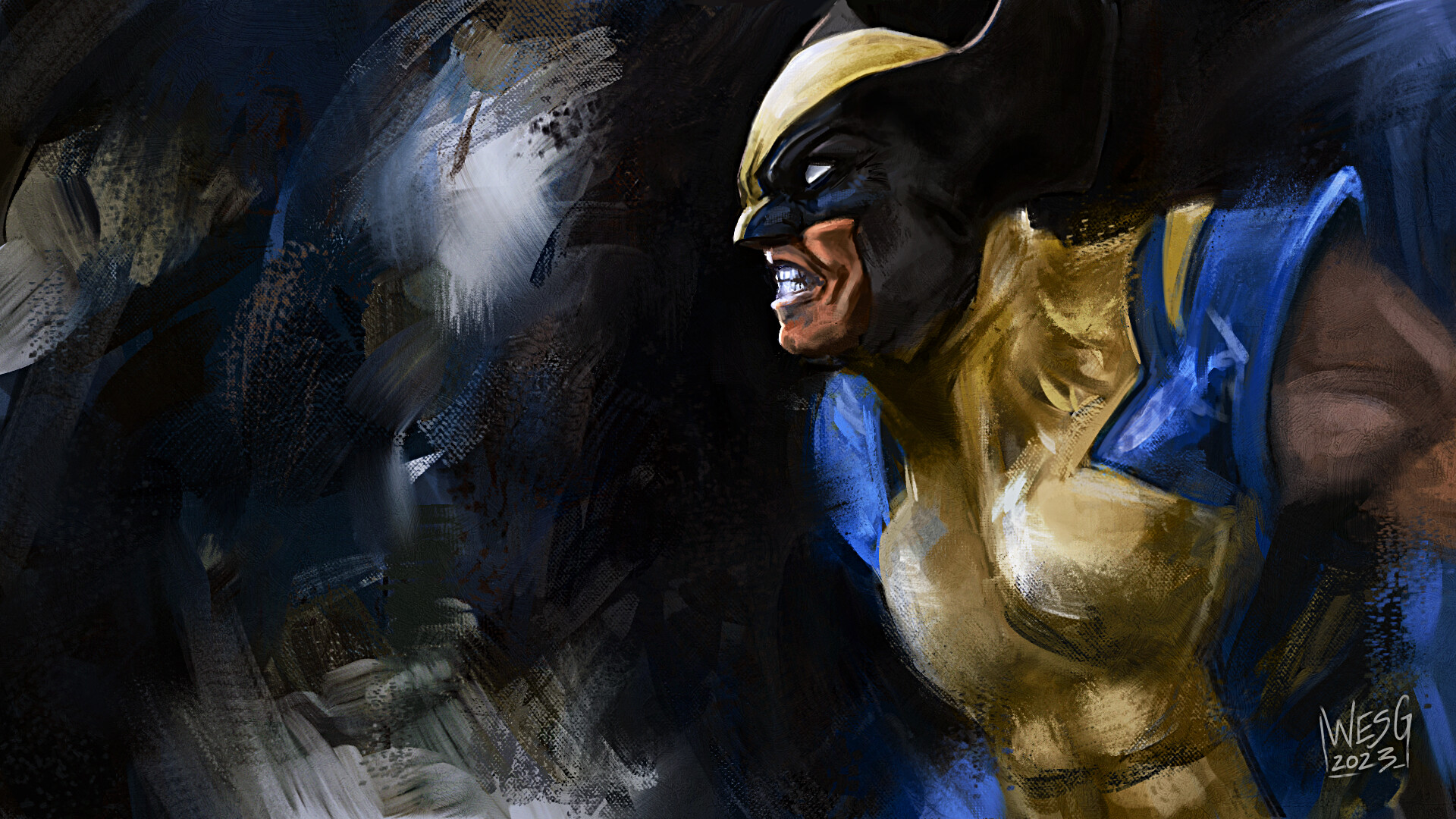 ArtStation Wolverine sketch