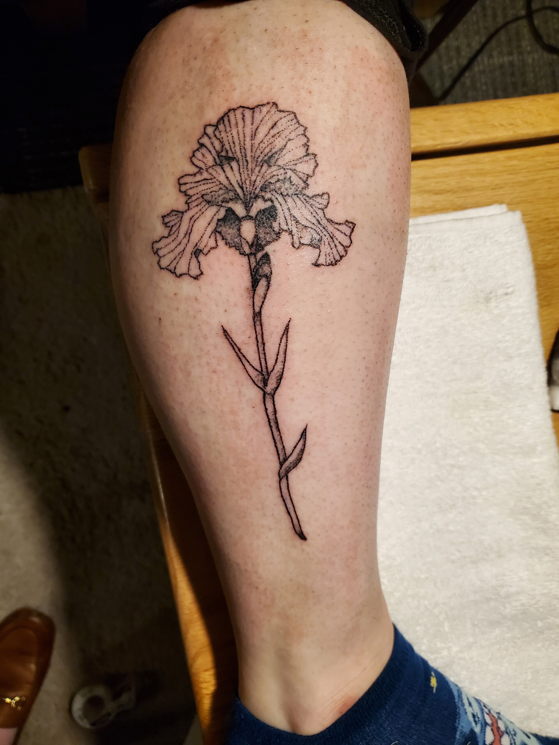 30 Mesmerizing Iris Tattoo with Meaning and Ideas  Body Art Guru