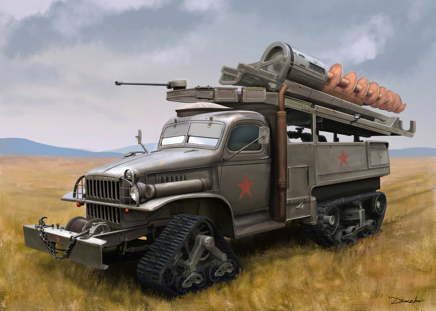 Американский грузовик GMC CCKW