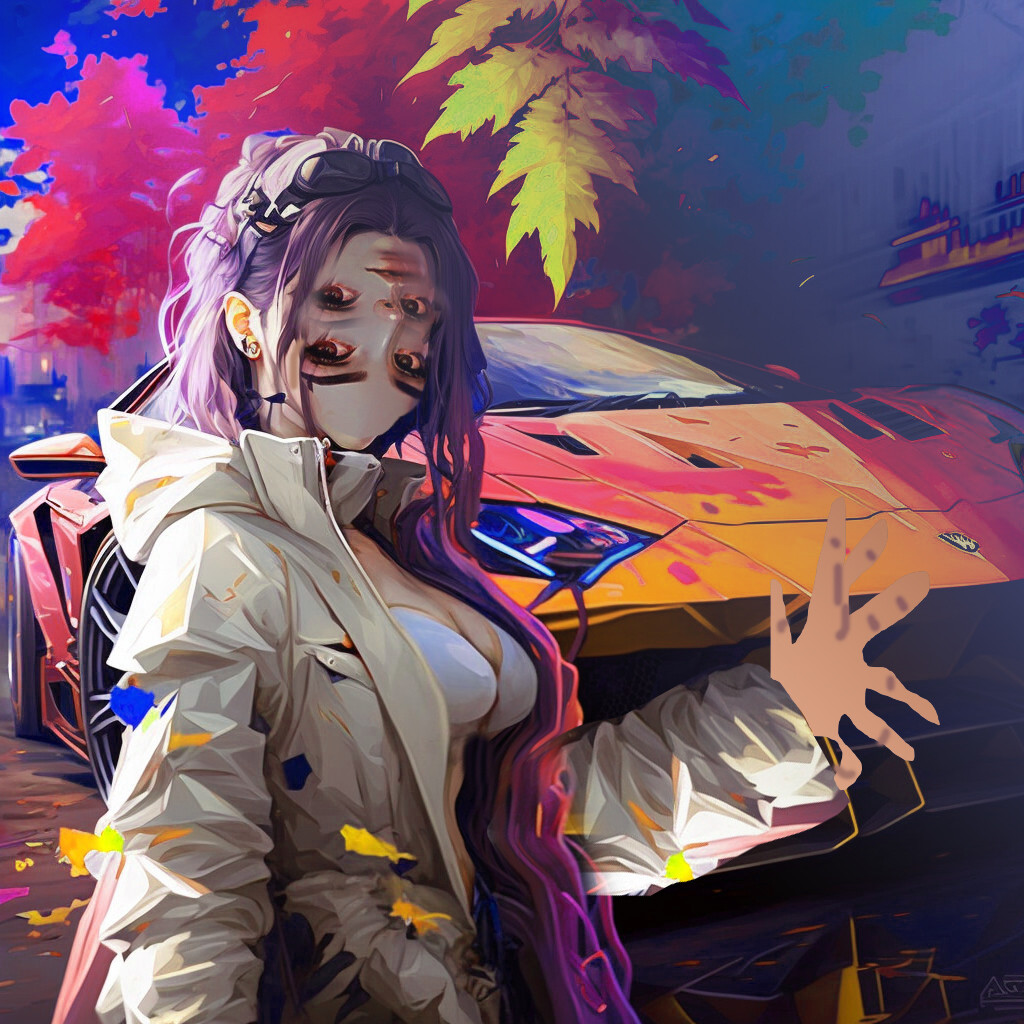 ArtStation - Flirty Ana de Armas anime 4k ultrarealistic octane render ...