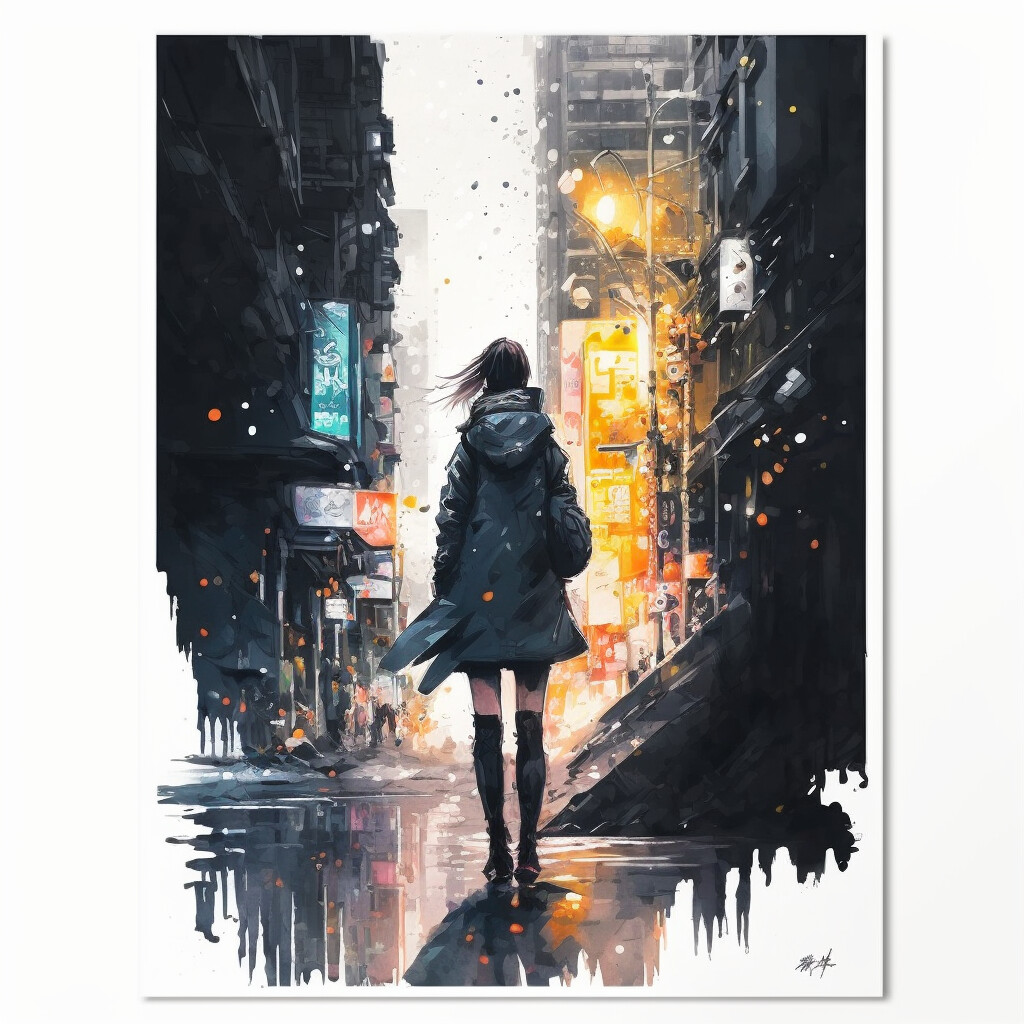 ArtStation - Lost in the city