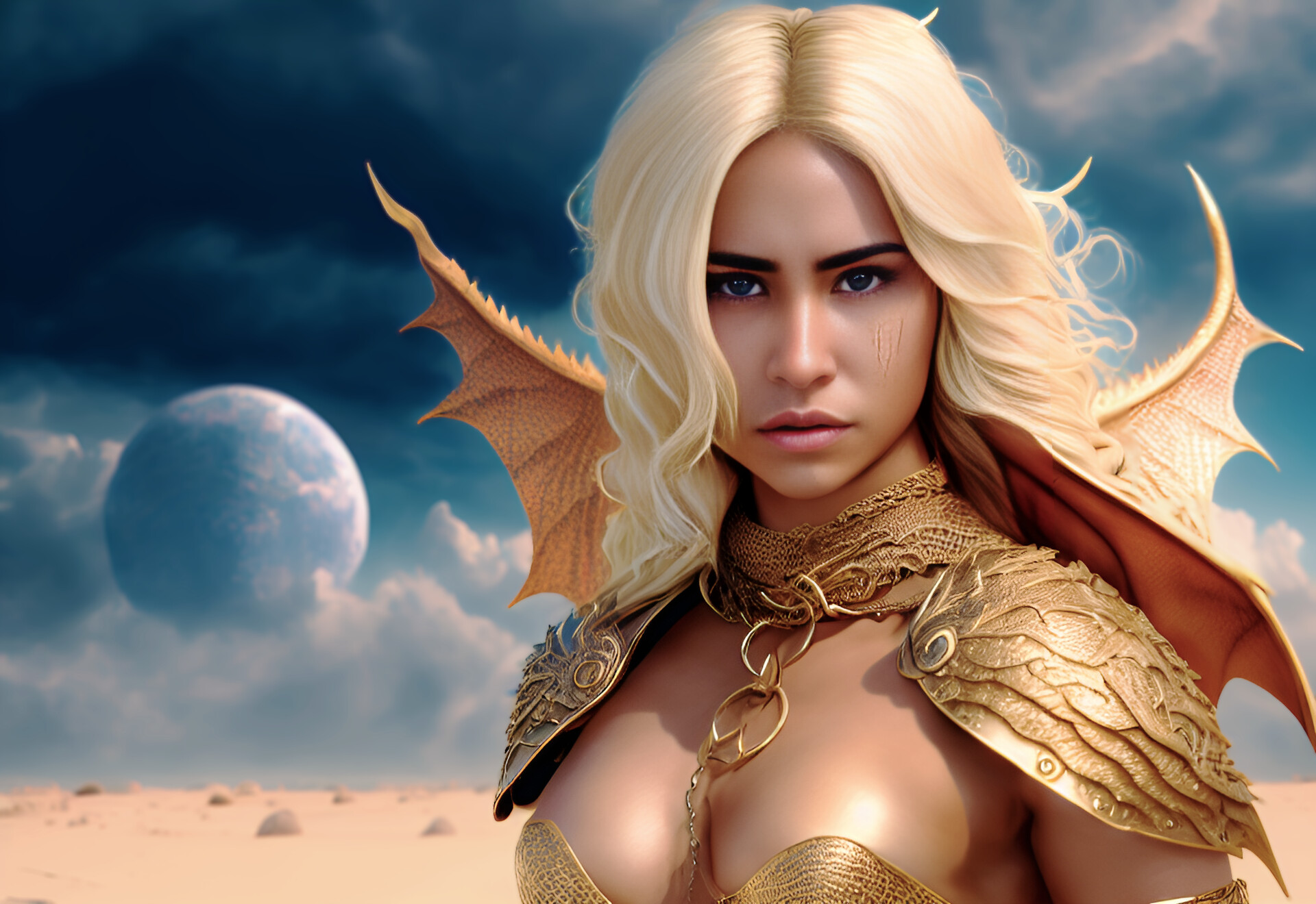 ArtStation Mother Of Dragons artstation-mother-of-dragons
