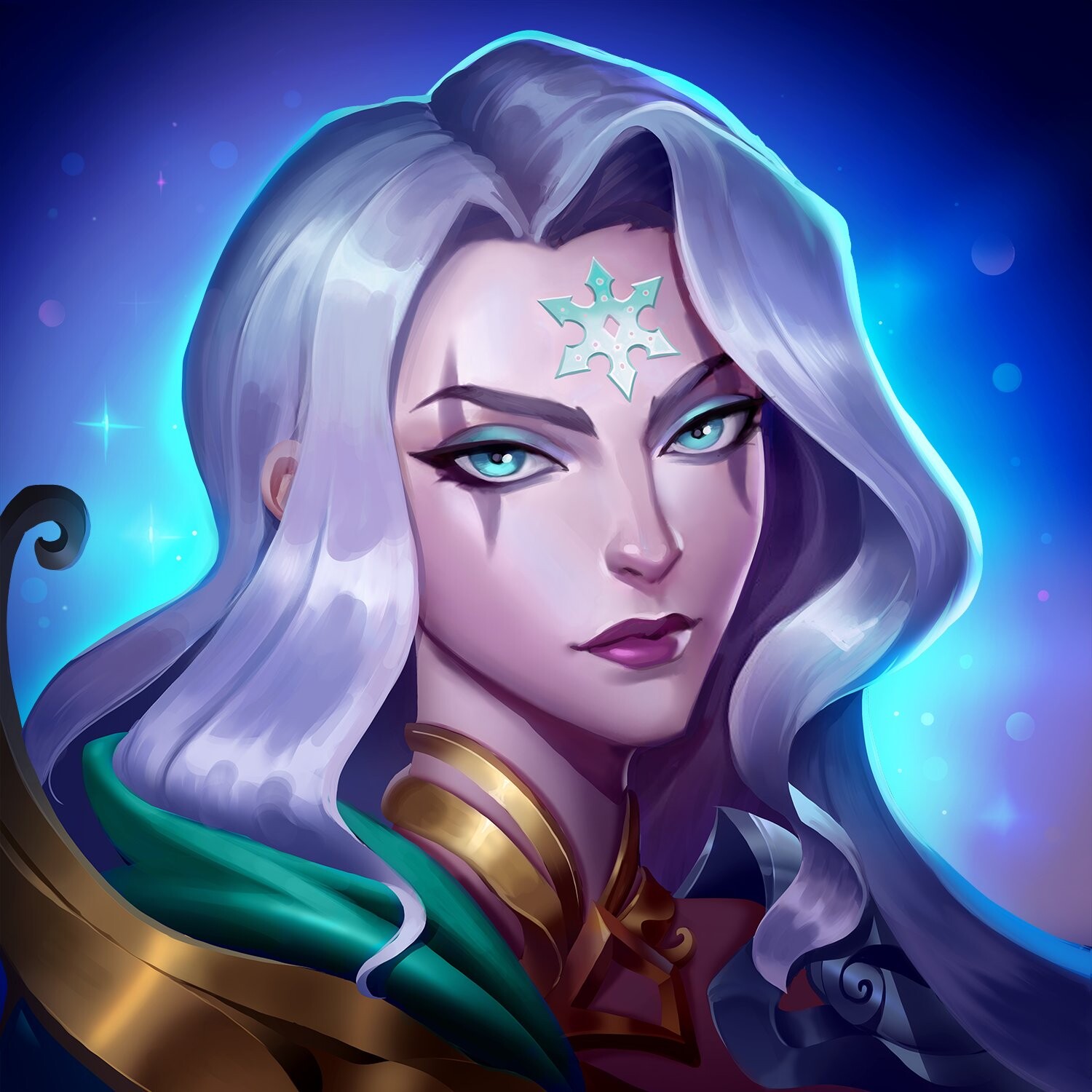 ArtStation - Winterblessed Diana Icon