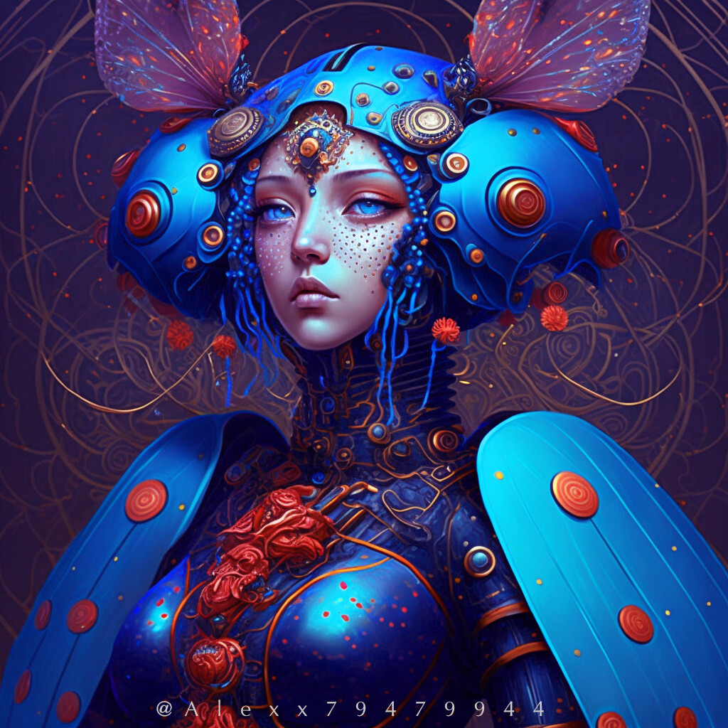 ArtStation - Portrait of the Beetle Queen