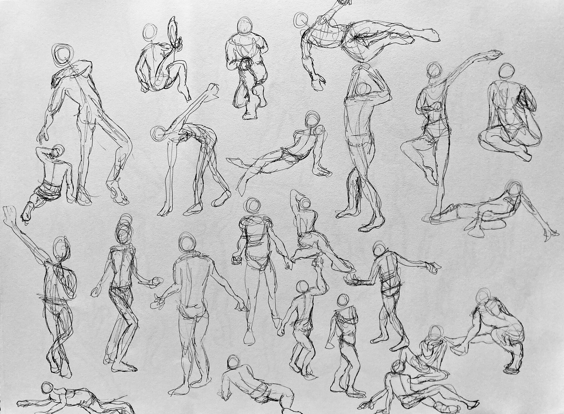 ArtStation - Gesture Drawings