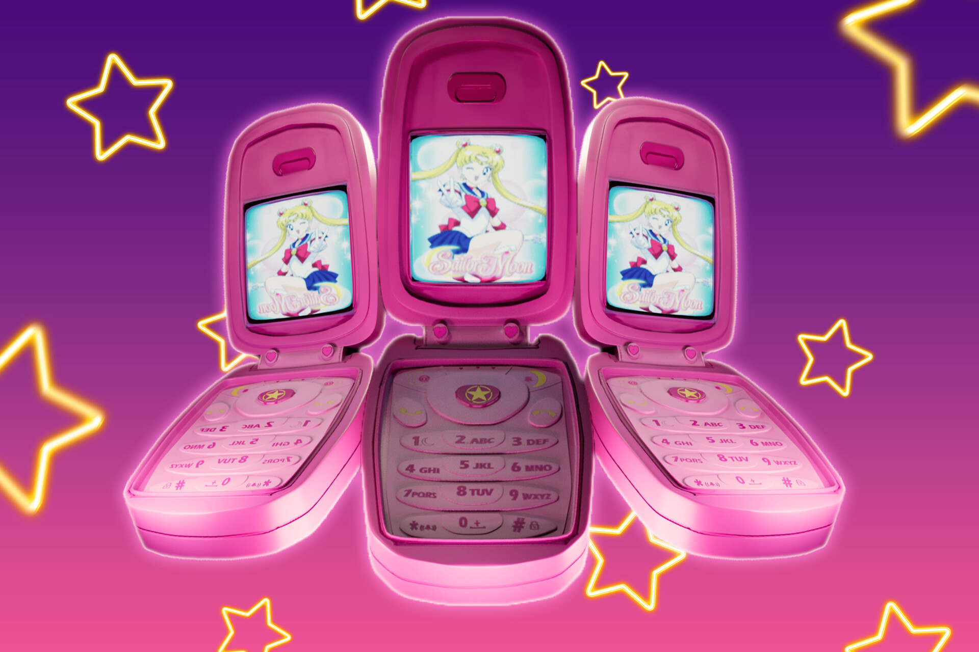 ArtStation Sailor Moon FlipPhone
