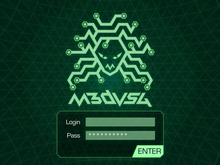 ArtStation Medusa Hacker & Corporate (DA & UI)