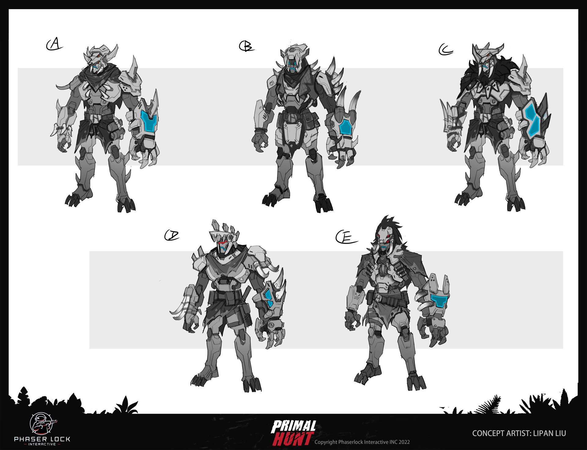 ArtStation - Primal Hunt(VR Title) Early Concept art dump