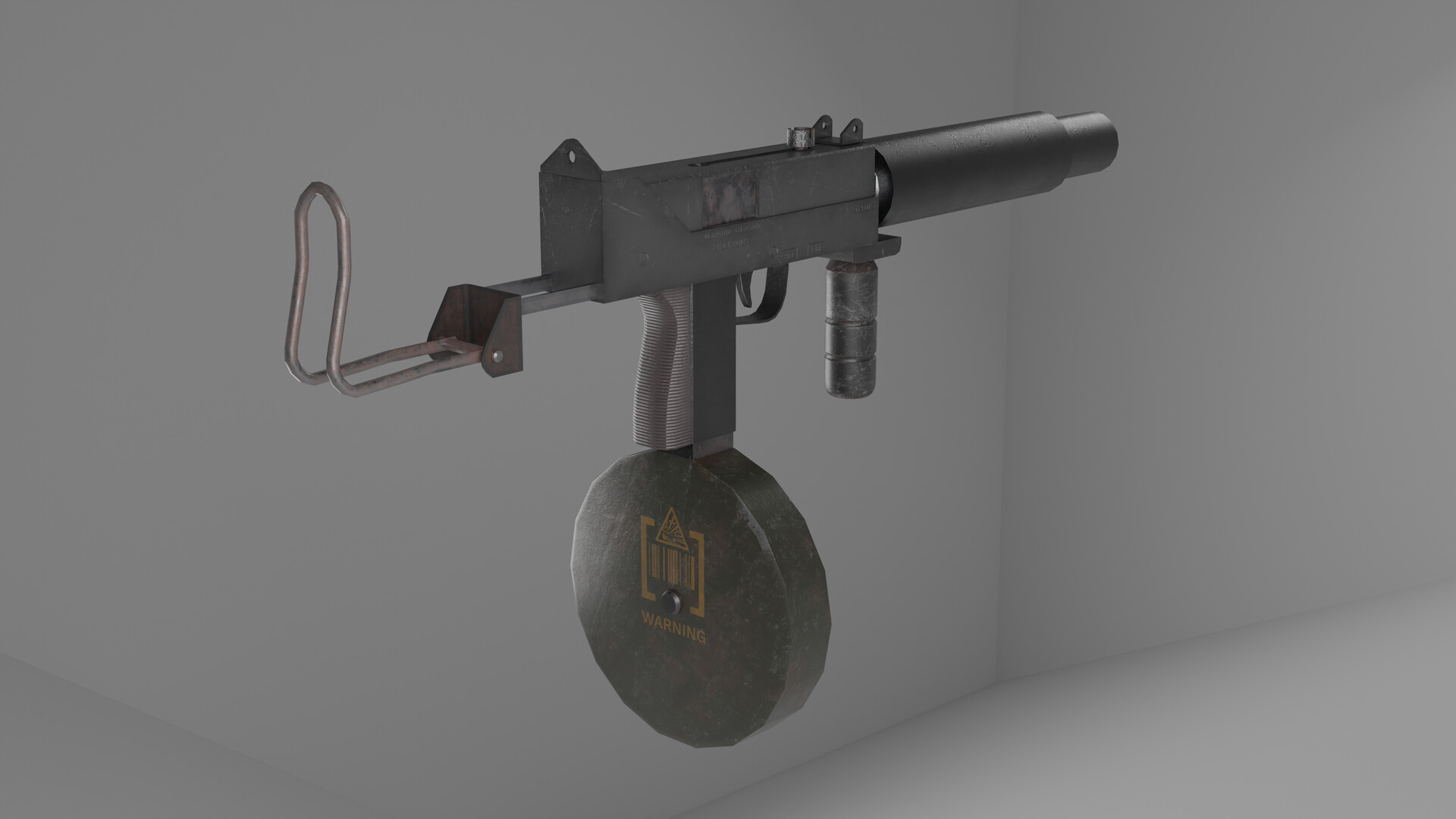 Matthew Louden - Ingram Mac-10 with Attachments