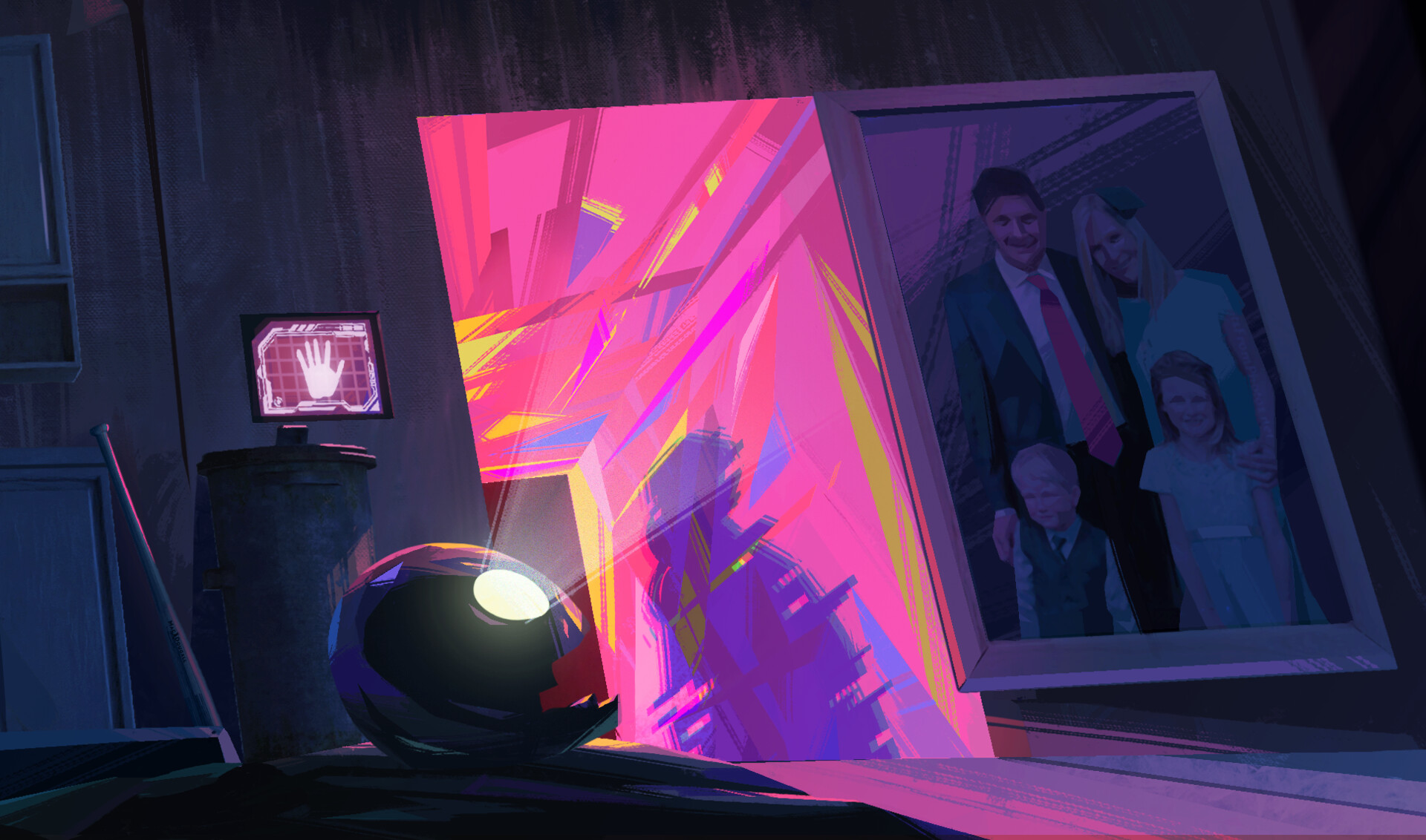 Francis Chan Intruder narrative art book illustrations