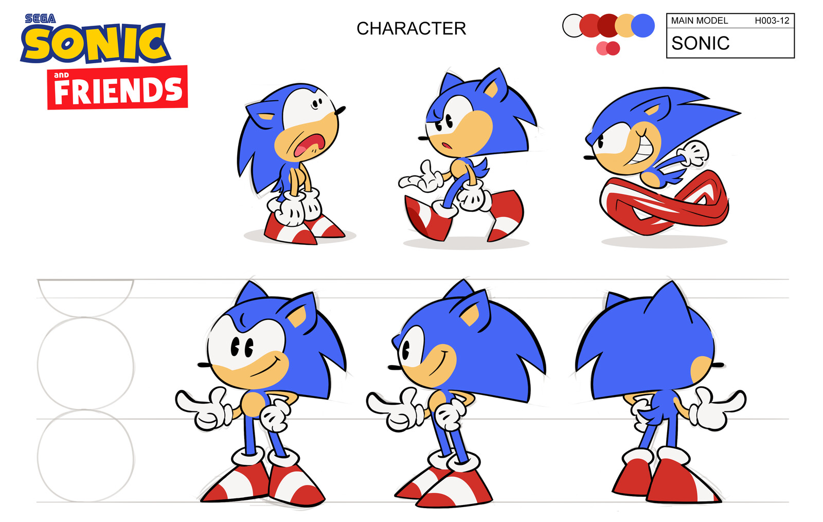 Sonic designed for a FAKE show