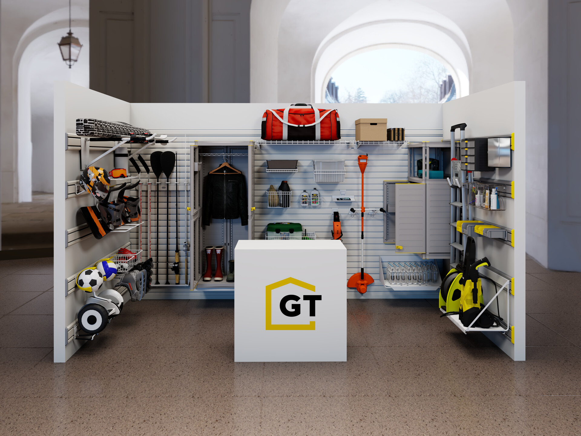 ArtStation - Выставочный стенд (ВДНХ)