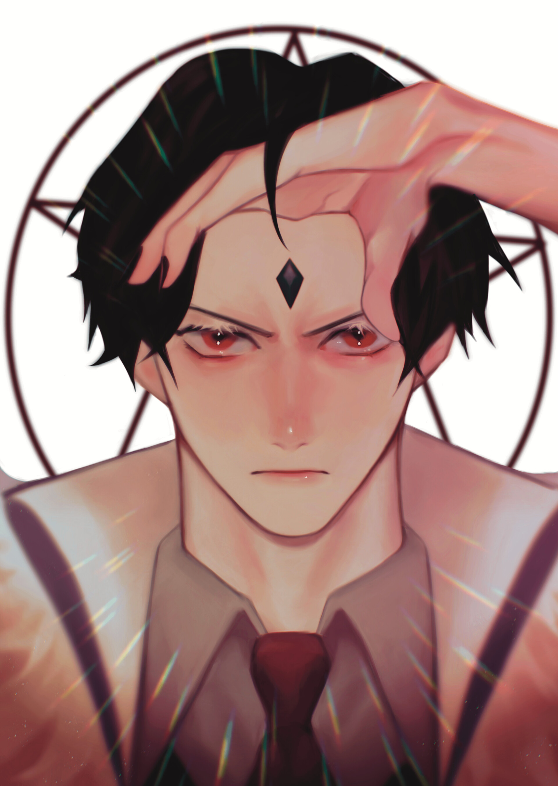 ArtStation Obey Me Lucifer Redraw