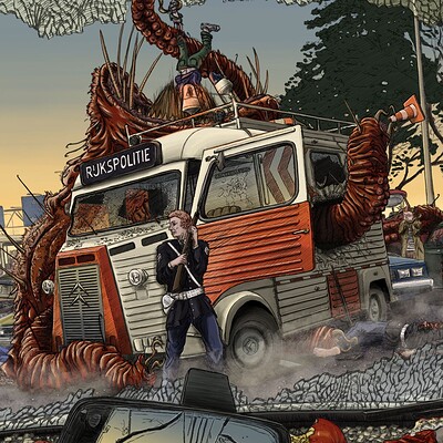 Bobby de groot btdm the highway horror of 72 color
