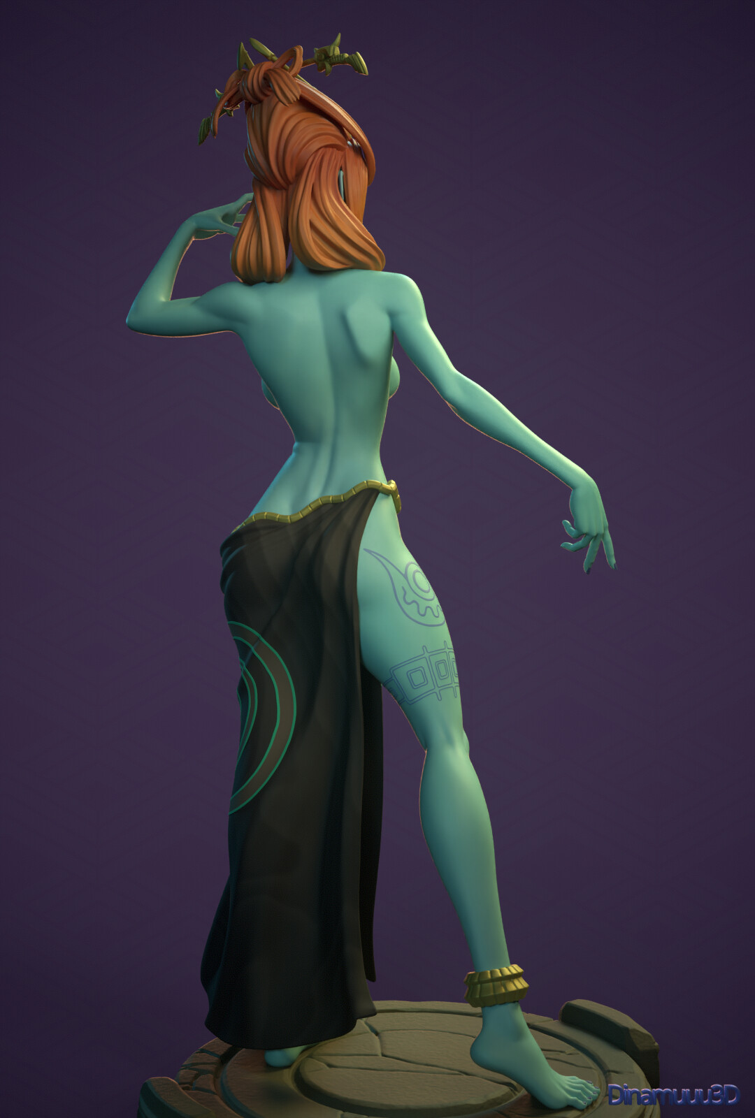Dinamuuu 3D - True Midna, 3D Print Model STL