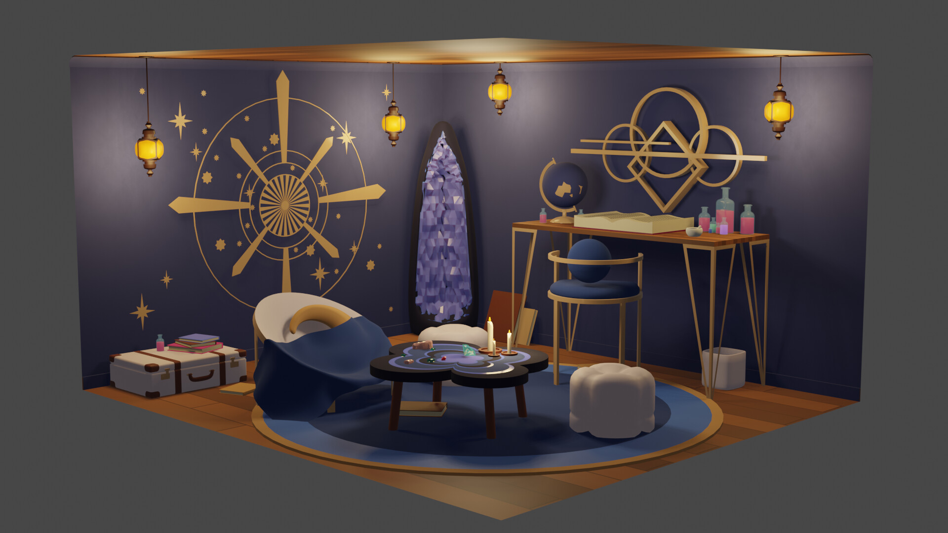 ArtStation Astrology Room
