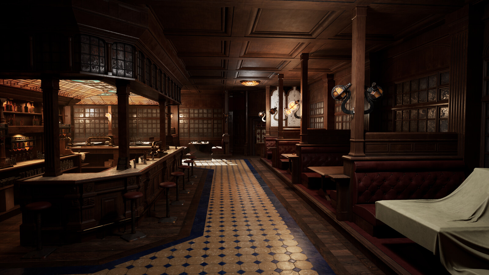 Oliver Svärd Dishonored Hound Pits Pub Recreation