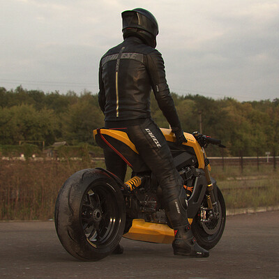 Ducati Monster - Concept Art