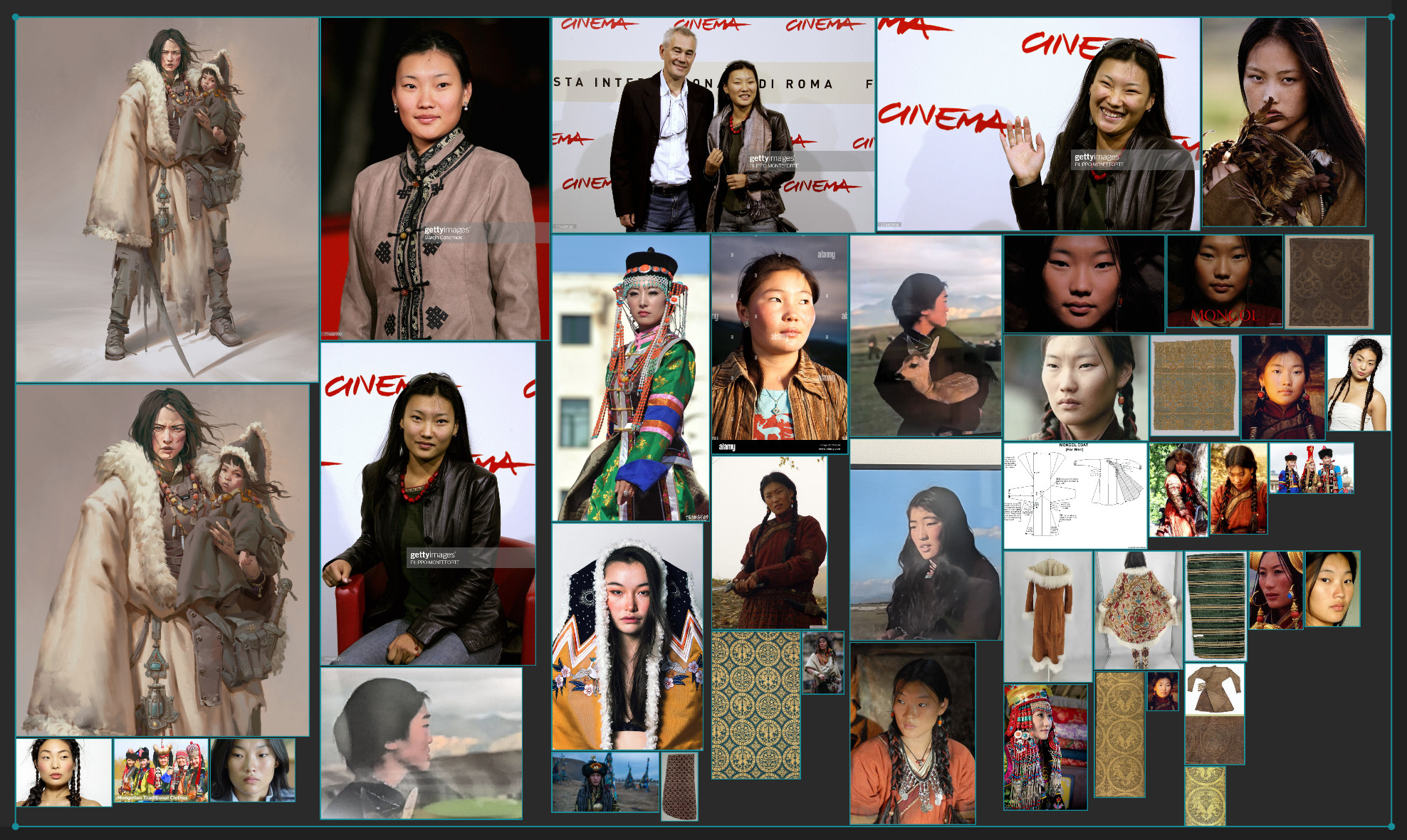 mood board
