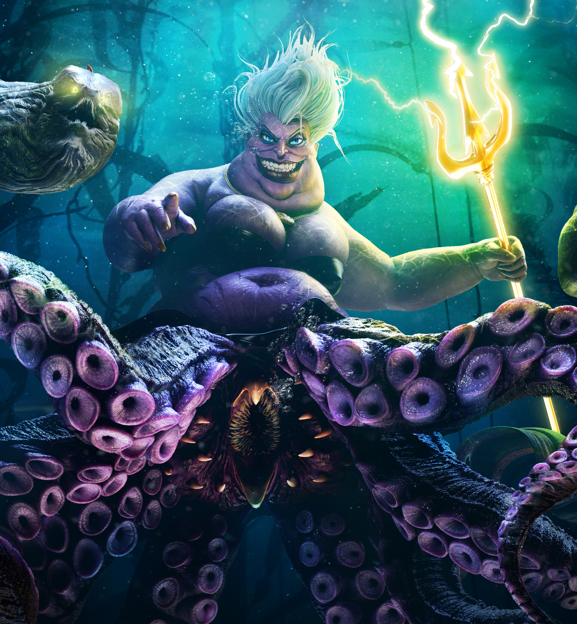 ArtStation - Ursula Little Mermaid - Octopussy